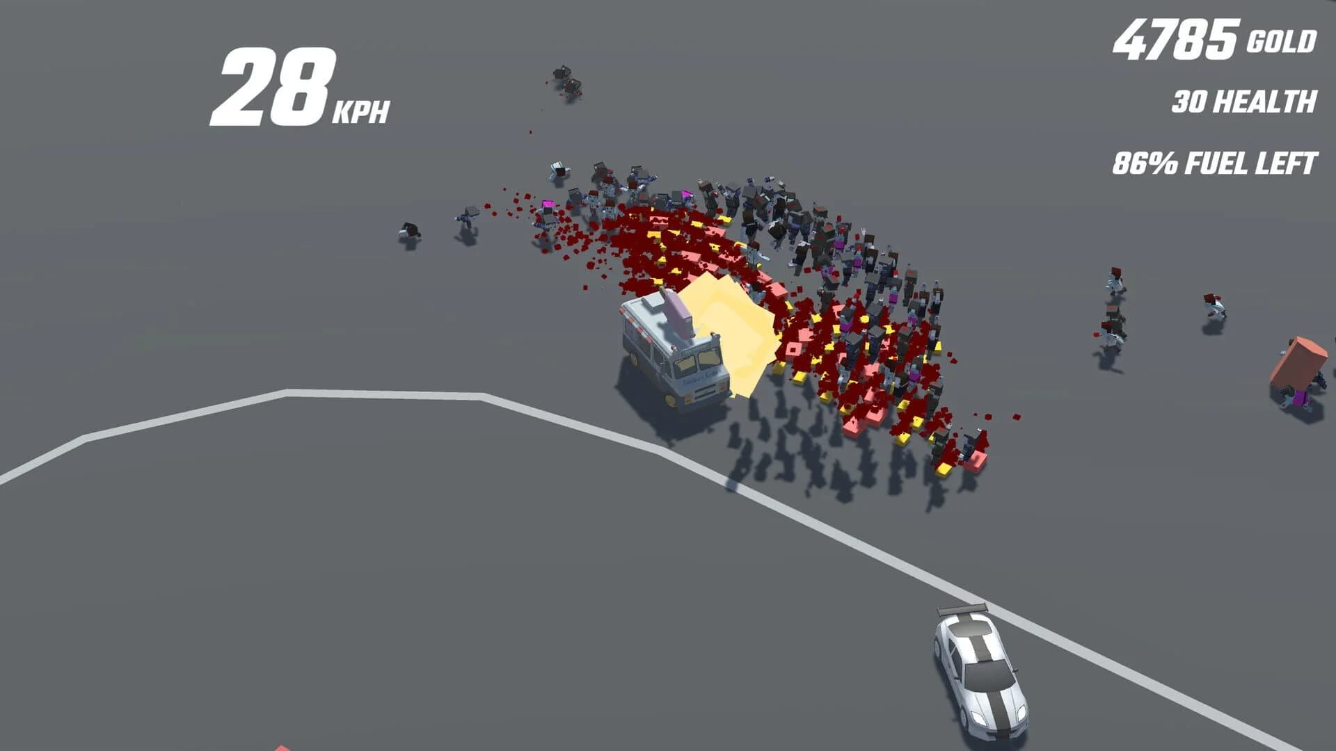 Running Over Zombies screenshot 4