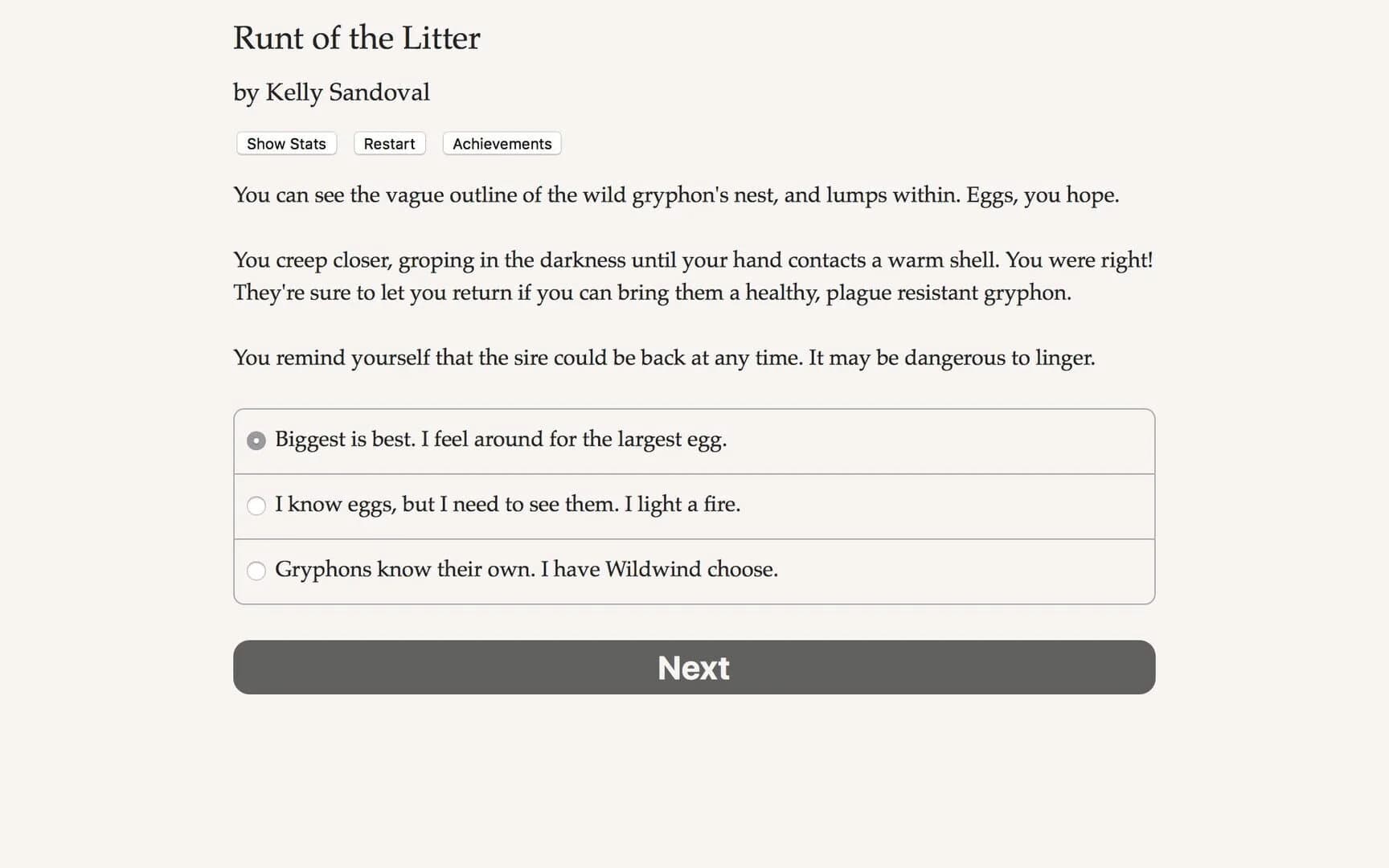 Runt of the Litter screenshot 1