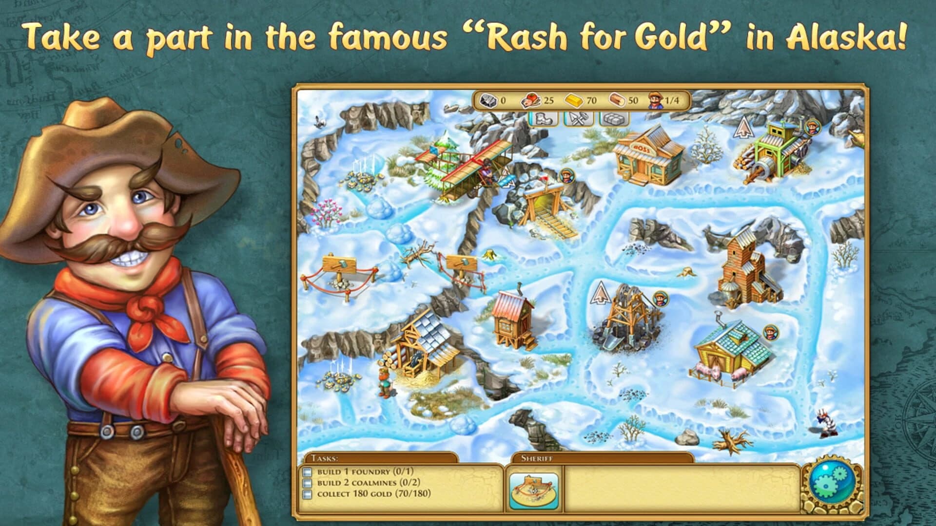 Rush for Gold: Alaska screenshot 1