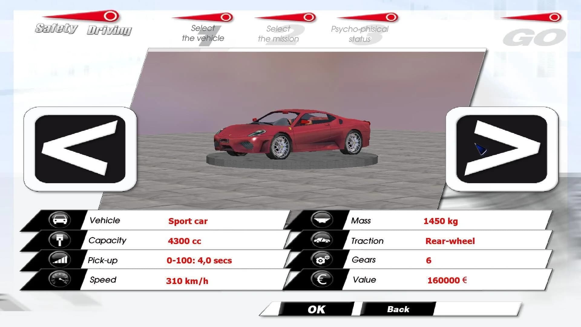 Safety Driving Simulator: Car screenshot 2