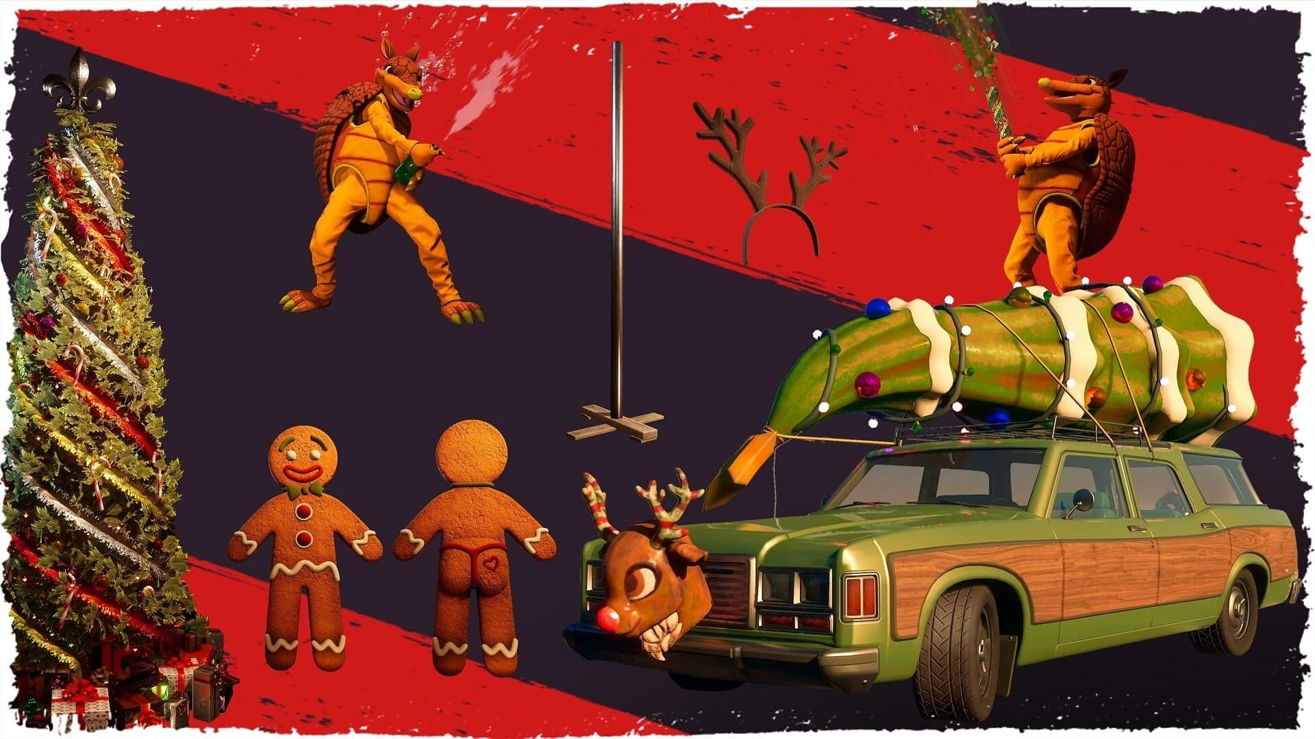 Saints Row: Merry Saintsmas Cosmetic Pack screenshot 1