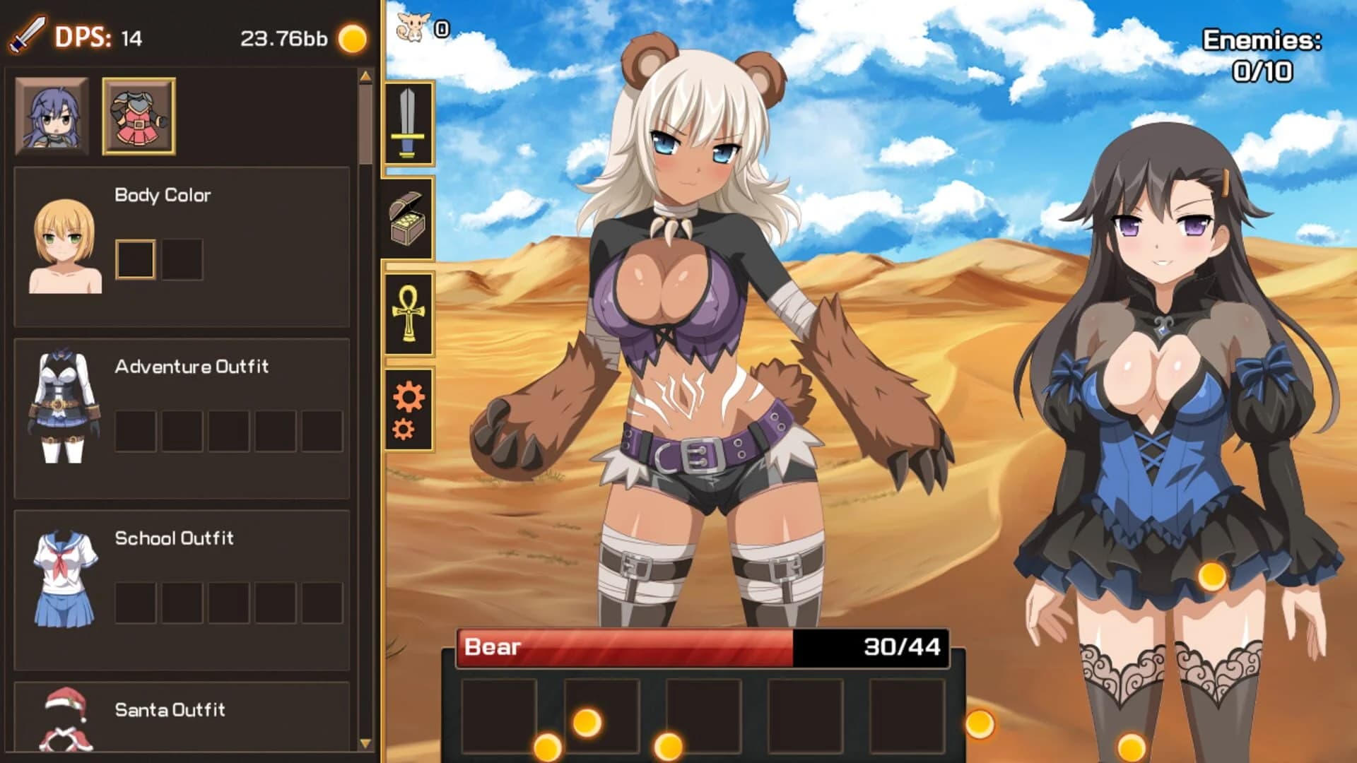 Sakura Clicker screenshot 2