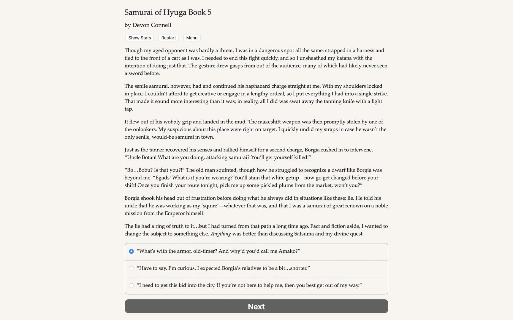Samurai of Hyuga Book 5 screenshot 1