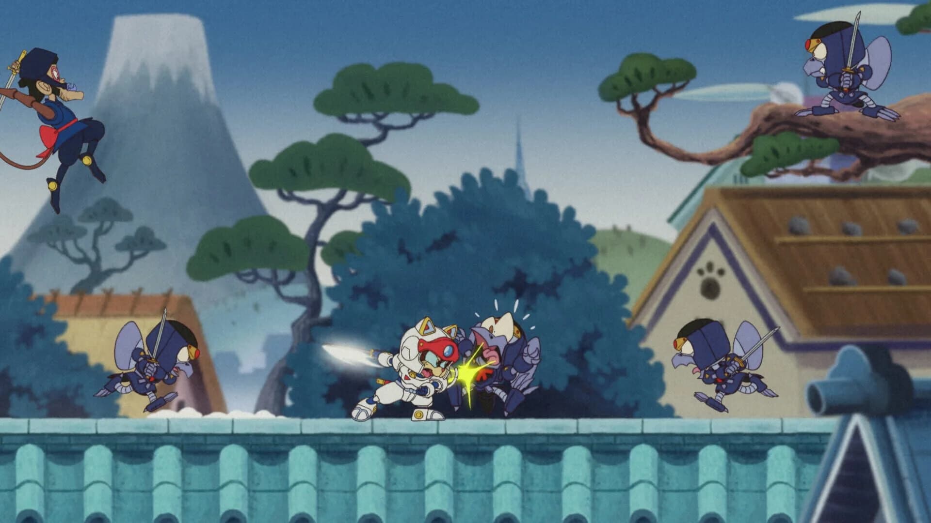Samurai Pizza Cats: Blast from the Past! screenshot 2