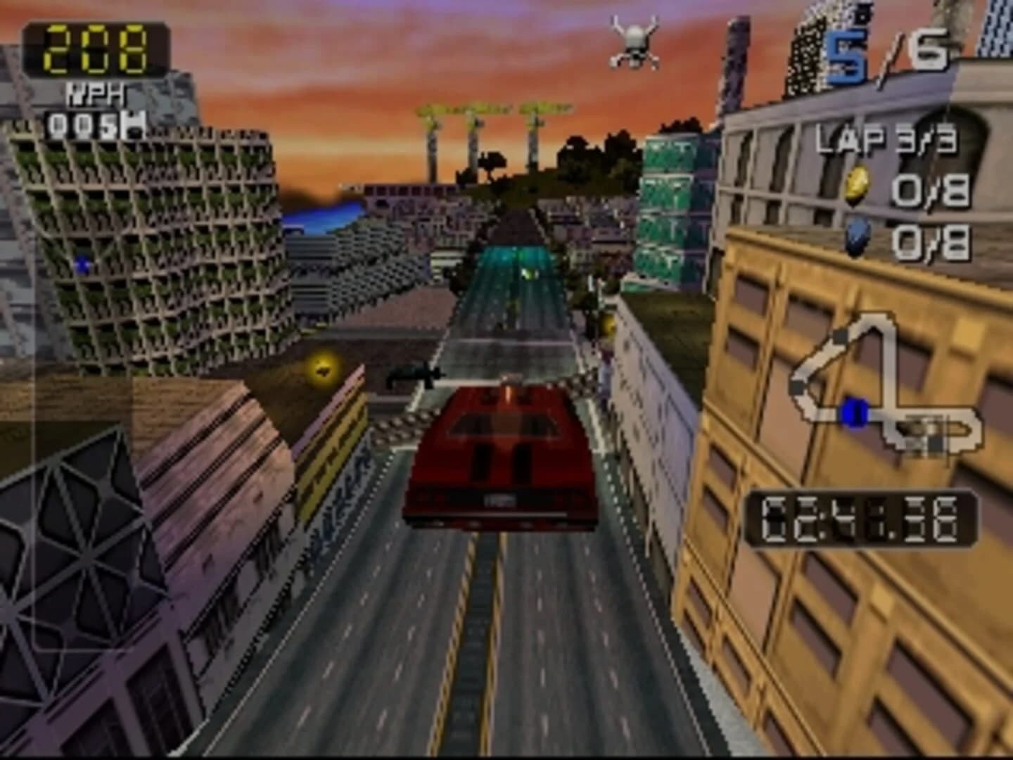 San Francisco Rush 2049 screenshot 1
