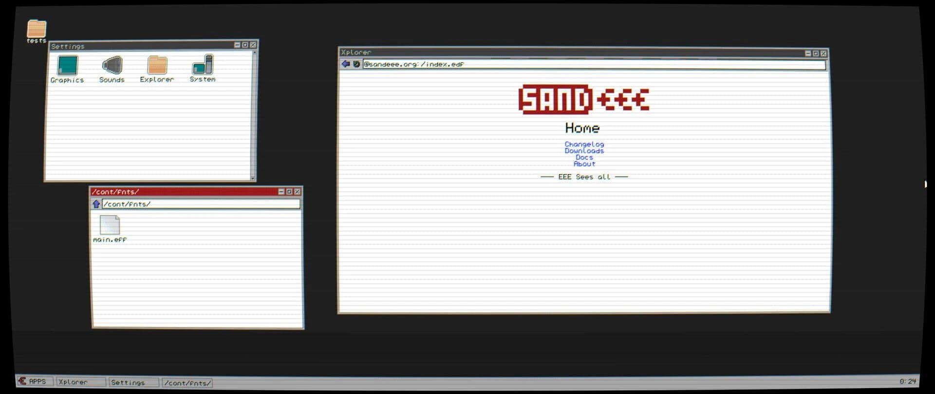 SandEEE screenshot 3