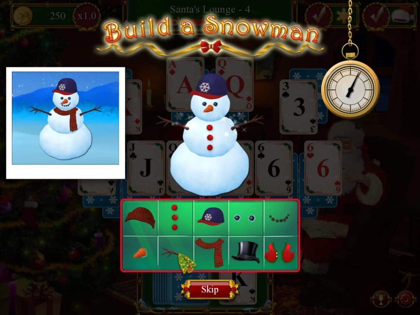 Santa's Christmas Solitaire screenshot 5