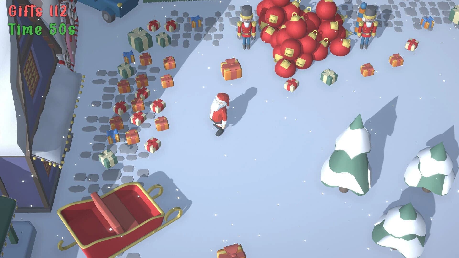 Santa's Gift Grab screenshot 1