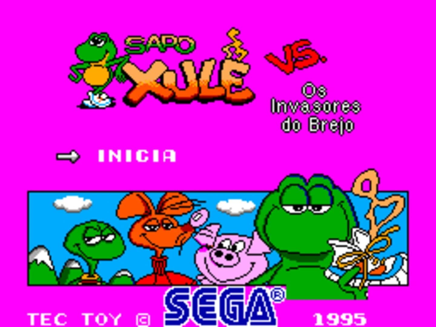 Sapo Xulé vs. Os Invasores do Brejo screenshot 1