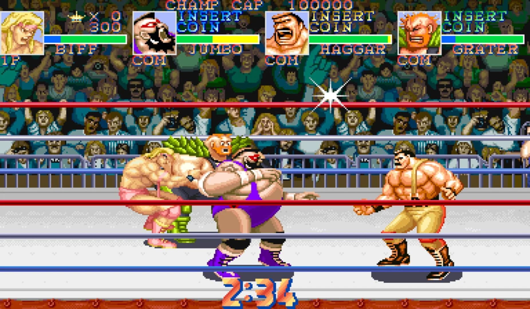 Saturday Night Slam Masters screenshot 1