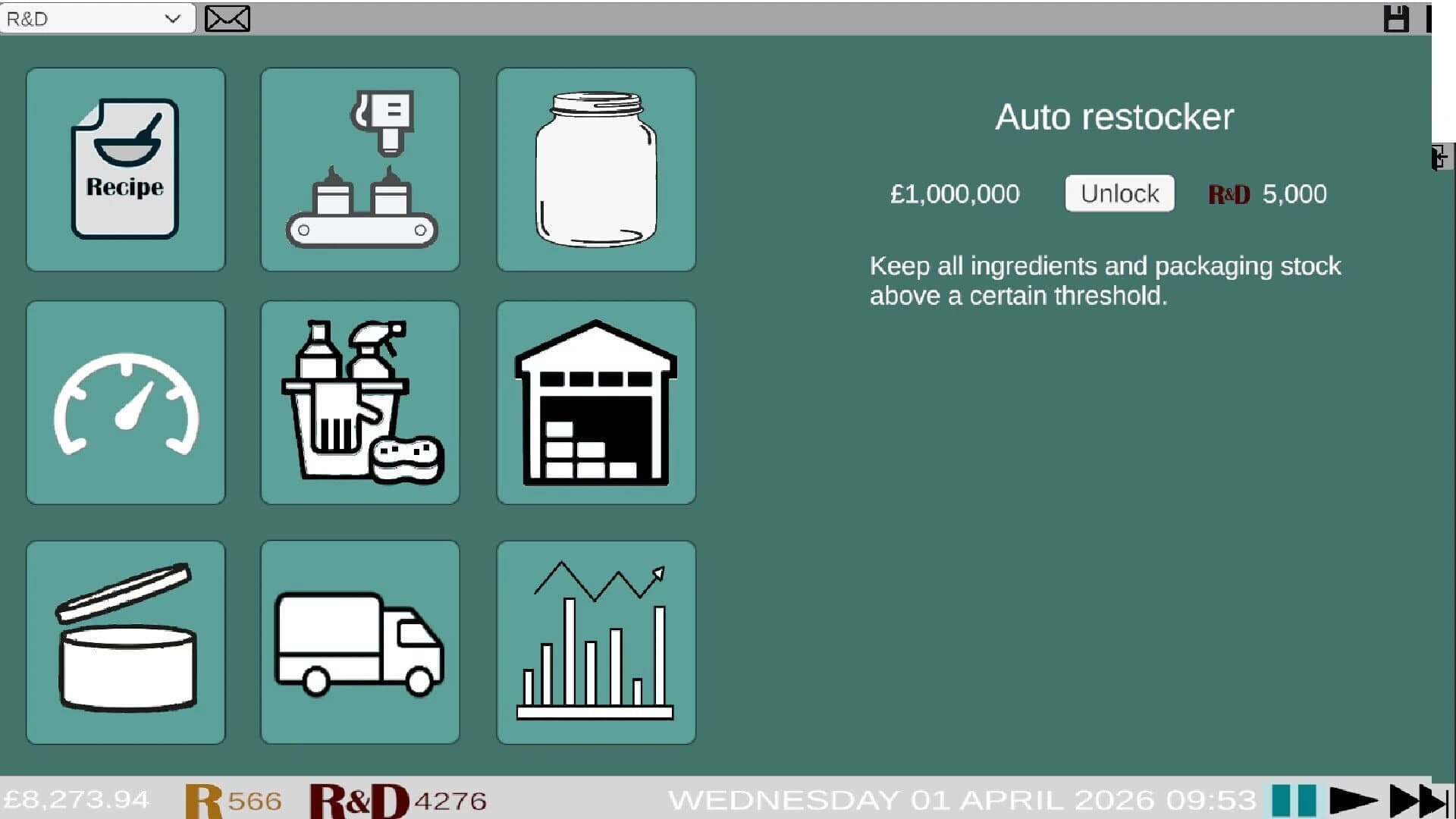 Sauce Factory Tycoon screenshot 1