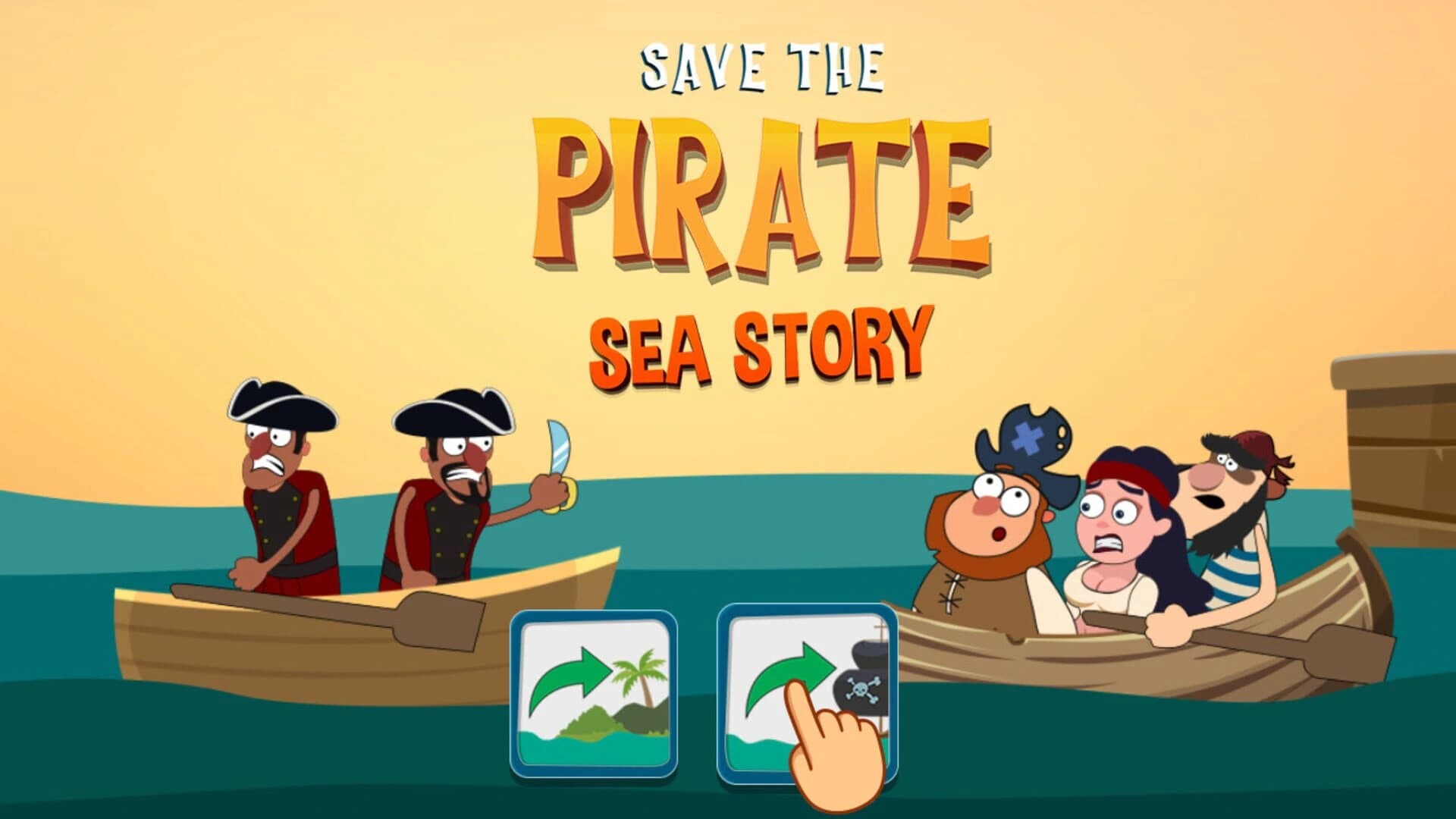 Save the Pirate: Sea Story screenshot 1