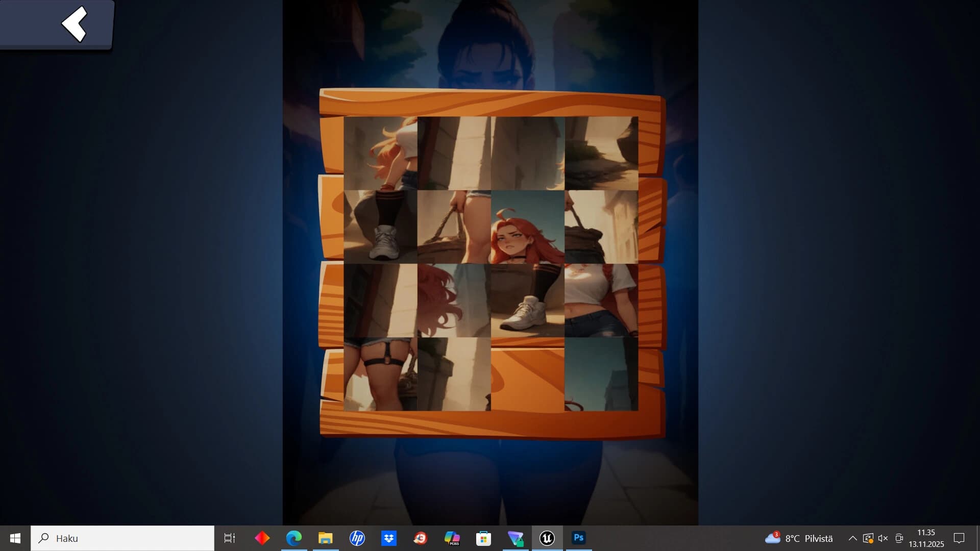 Saylor Anime Puzzle screenshot 1