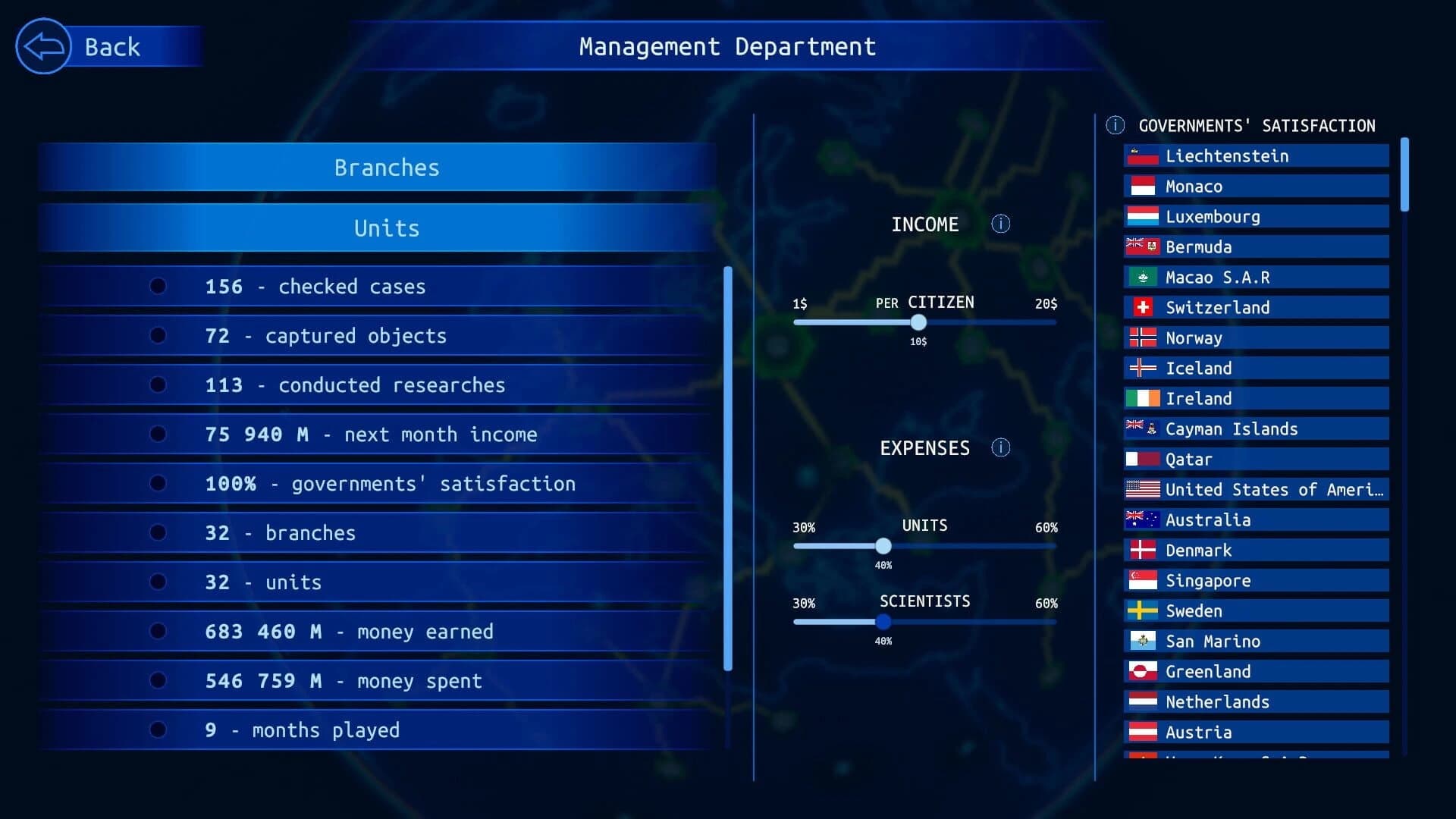 SCP Strategy screenshot 4