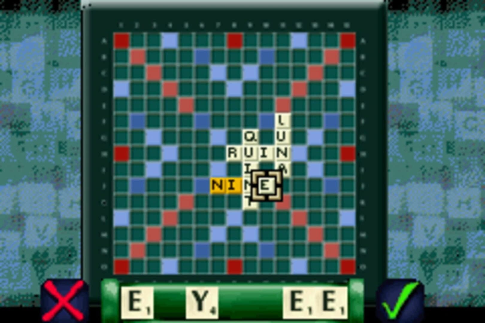 Scrabble screenshot 1