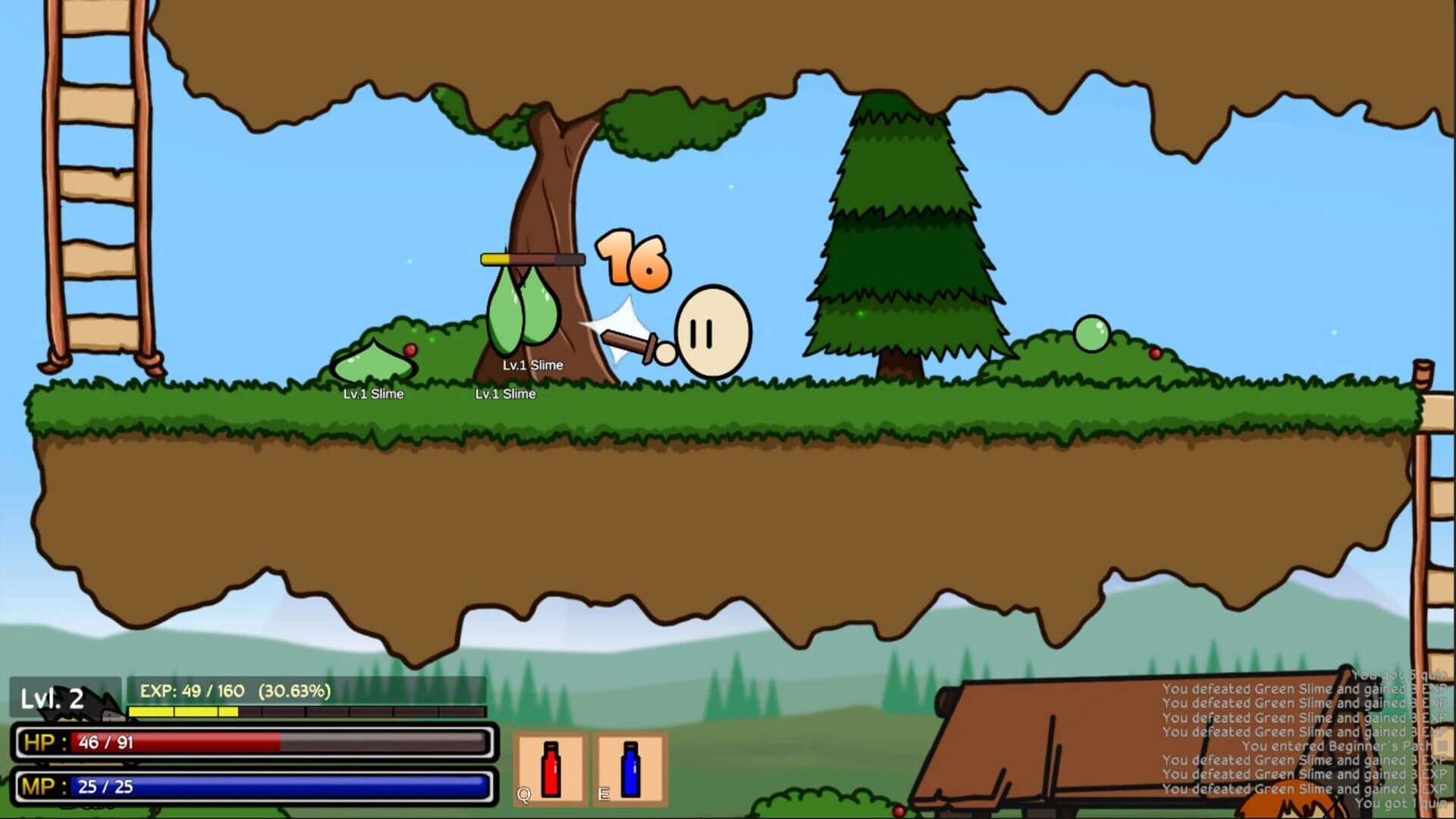 Second Saga screenshot 1
