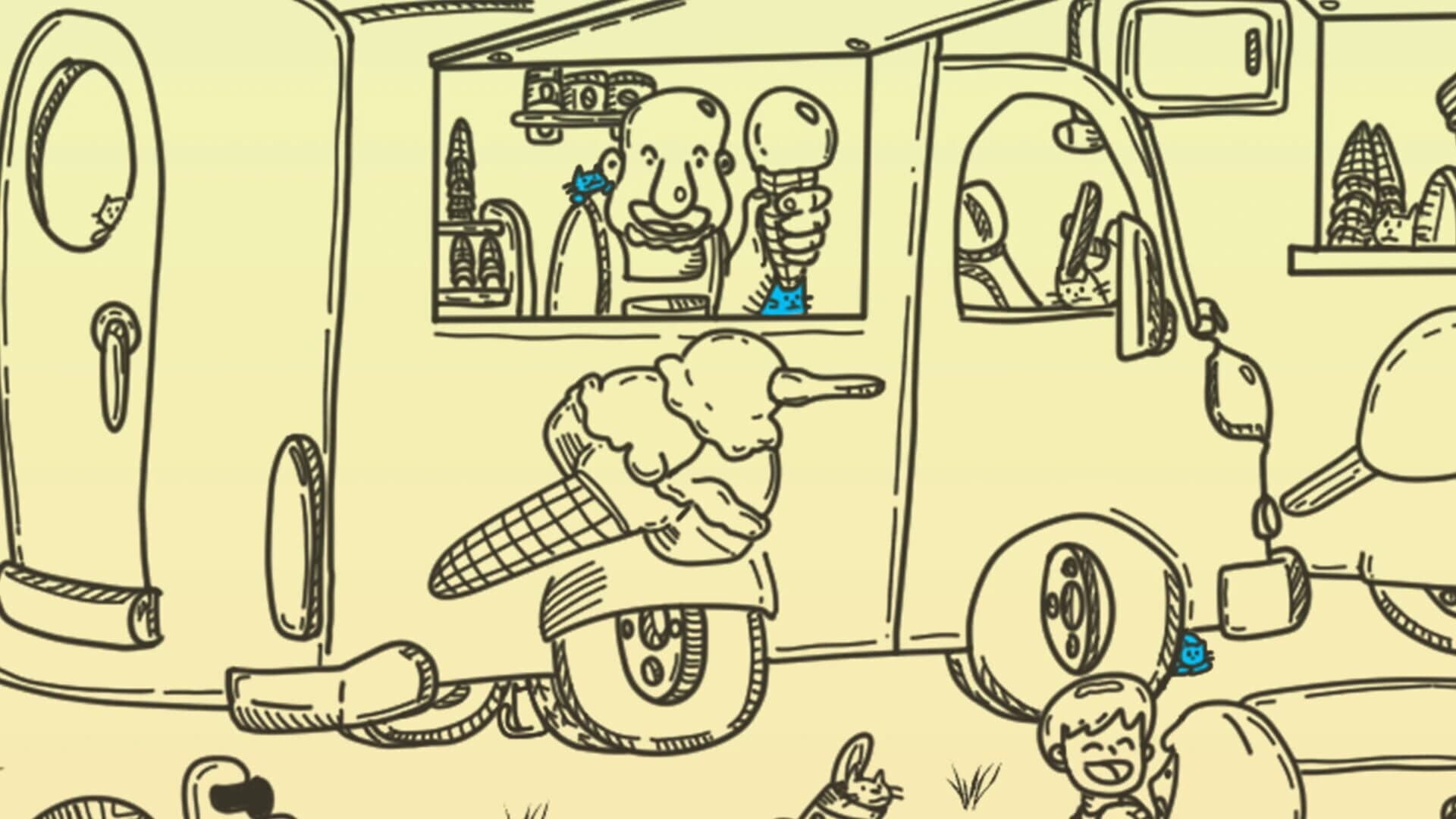 Secret Cats: Ice Cream Day screenshot 2