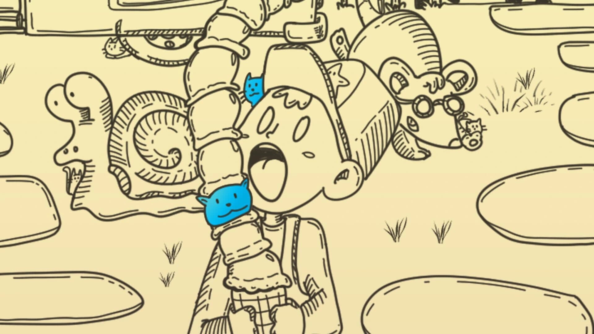 Secret Cats: Ice Cream Day screenshot 1