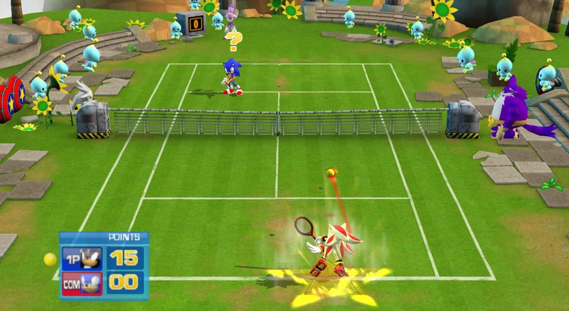 Sega Superstars Tennis screenshot 2