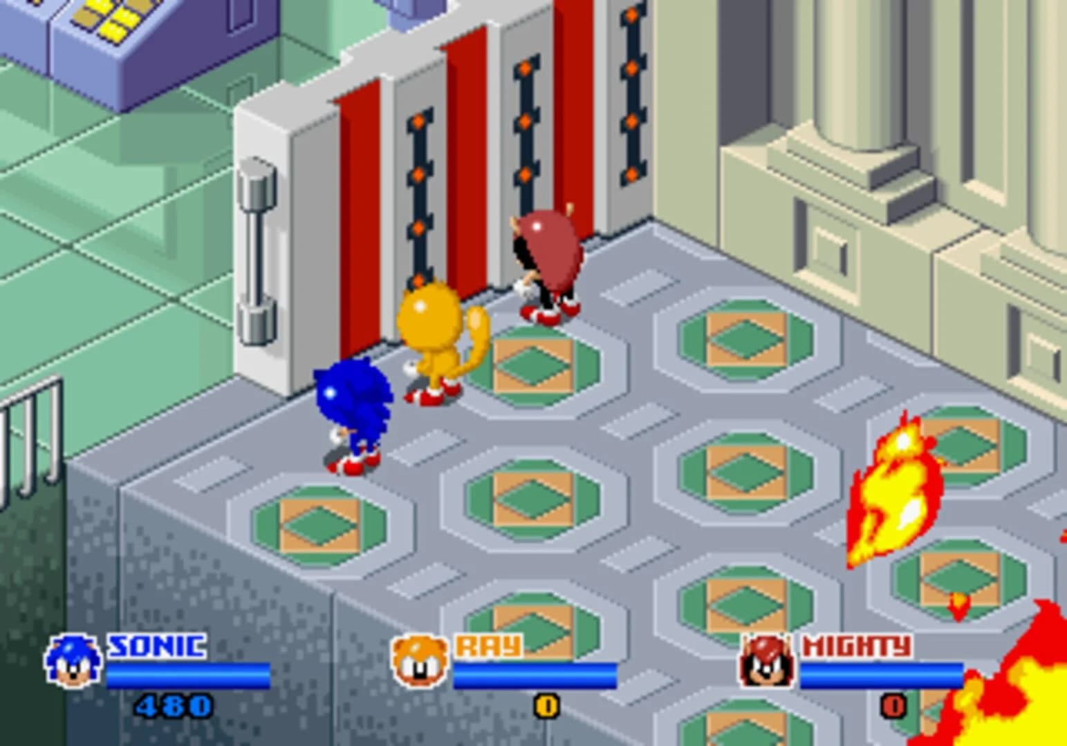 SegaSonic the Hedgehog screenshot 2