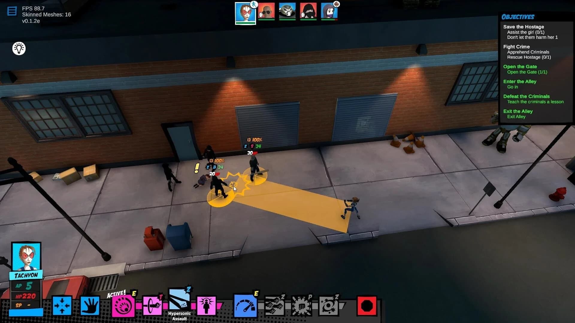 Sentinels of Freedom screenshot 3