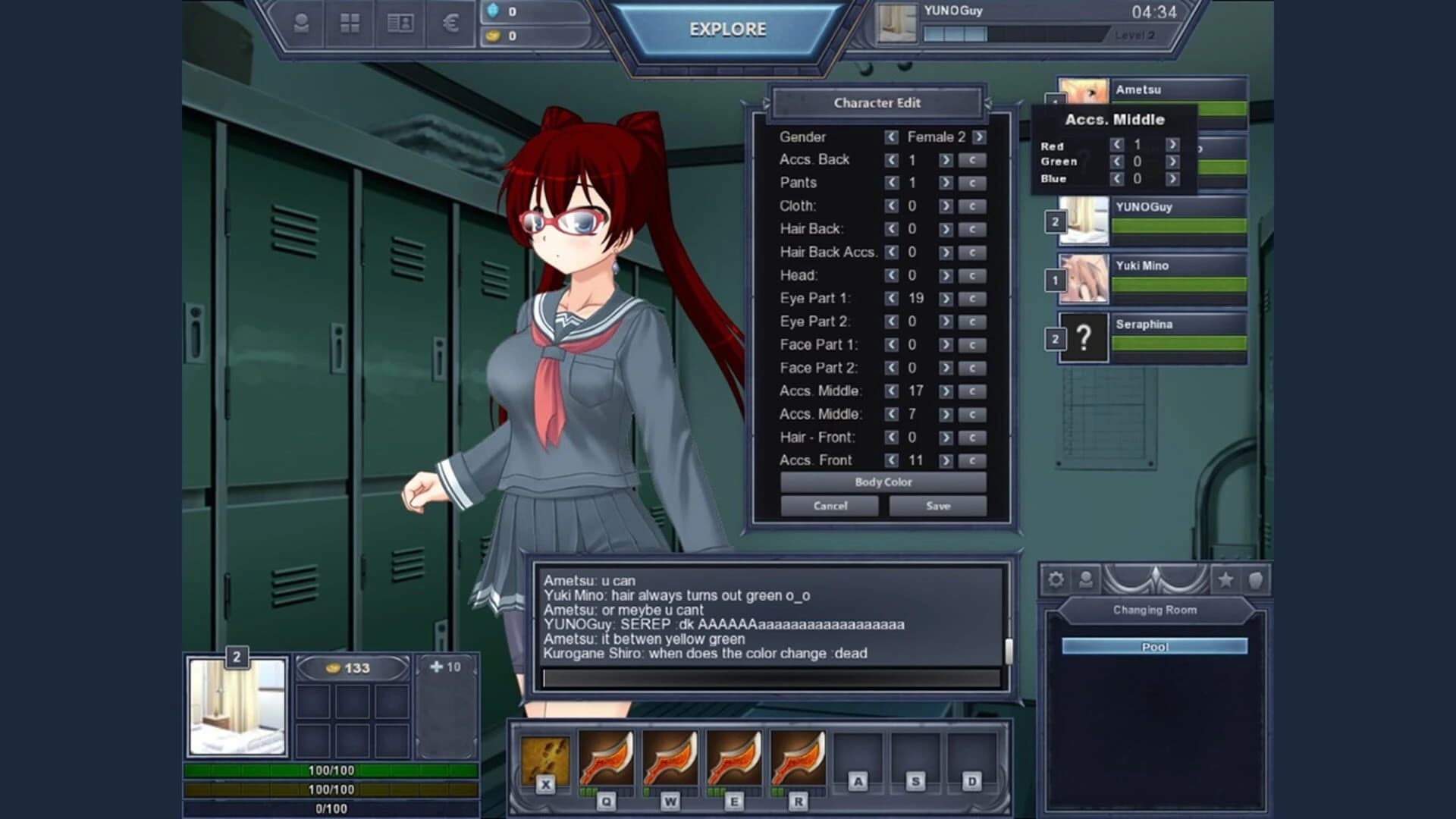 Sentou Gakuen: Revival screenshot 3