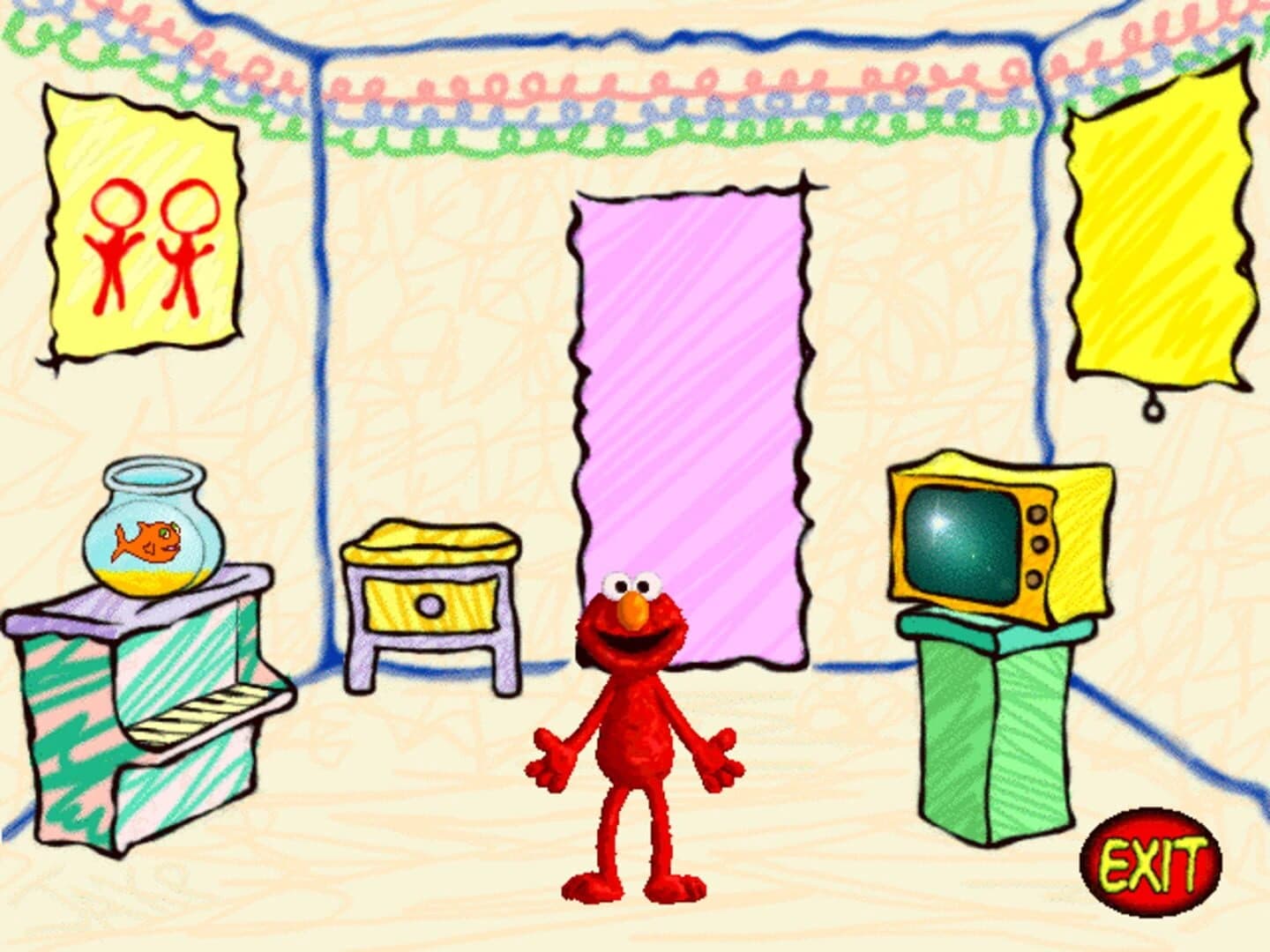 Sesame Street Create & Draw in Elmo's World screenshot 1