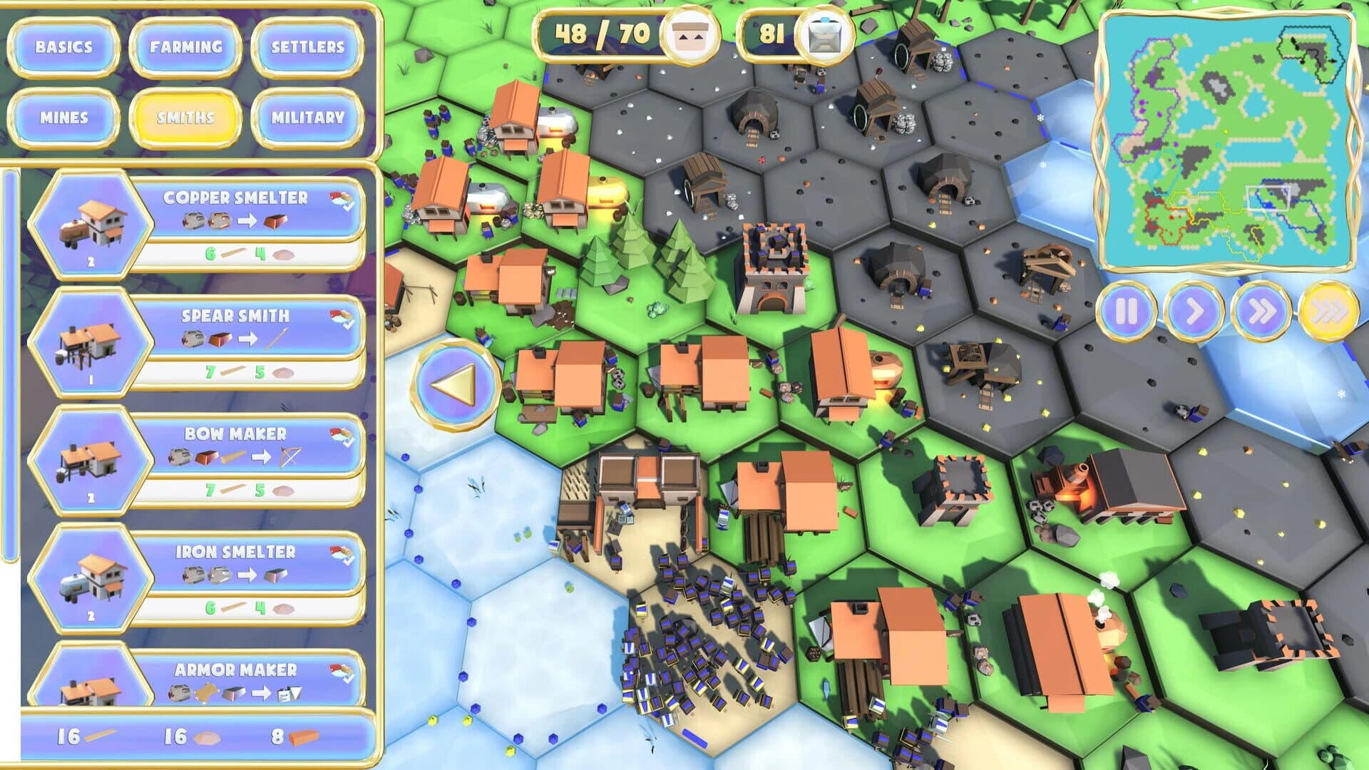 Settle and Battle: New Empires screenshot 1