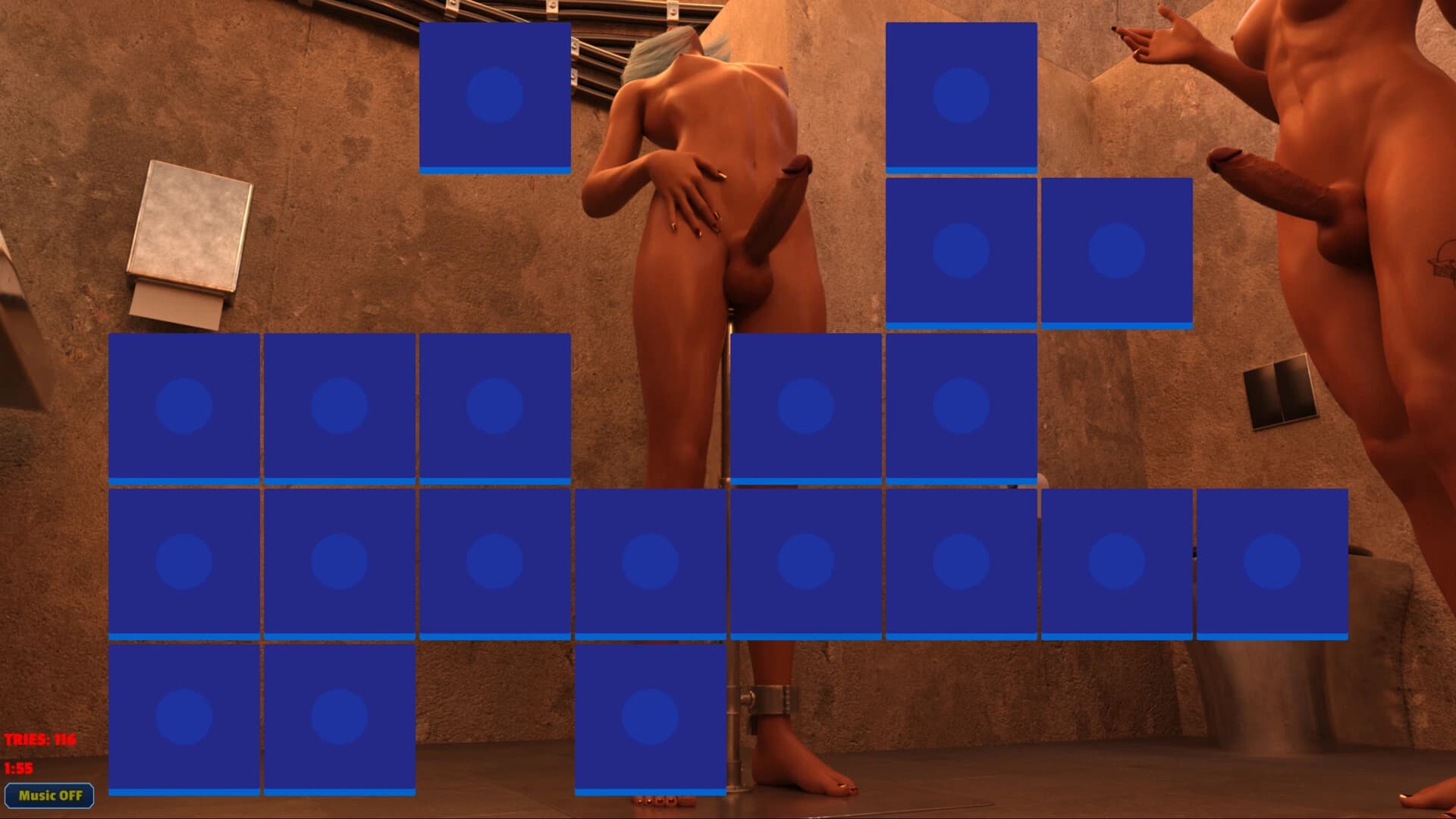 Sexy Memory Puzzle: Futanari BDSM screenshot 5