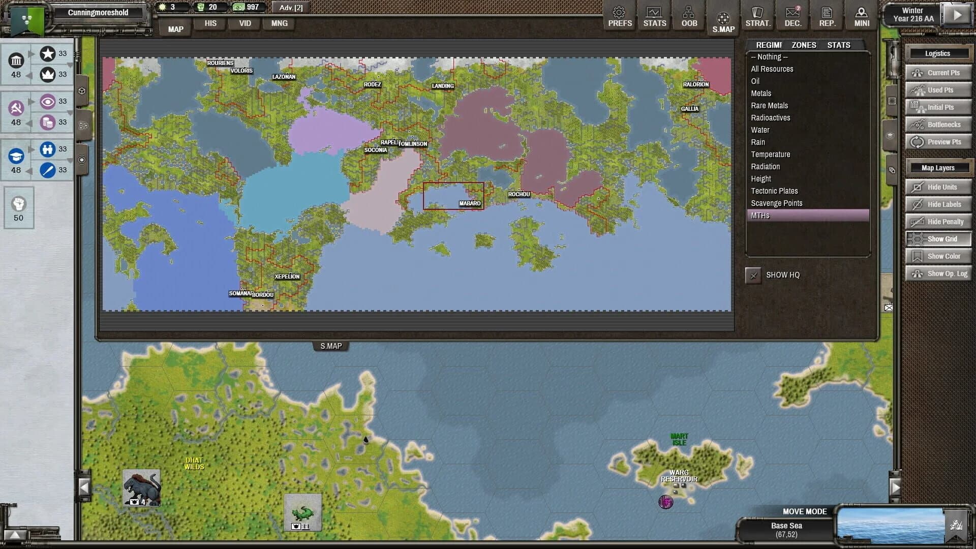Shadow Empire: Oceania screenshot 4