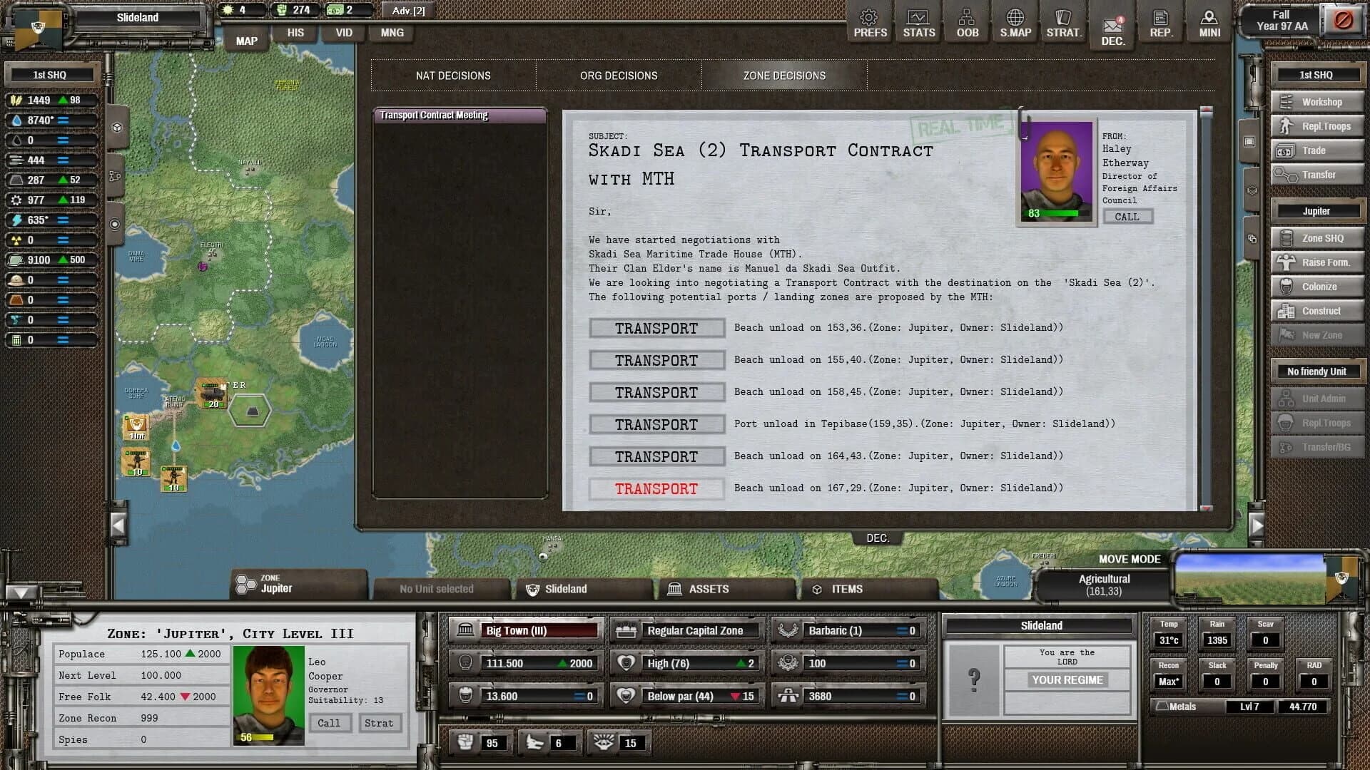 Shadow Empire: Oceania screenshot 1