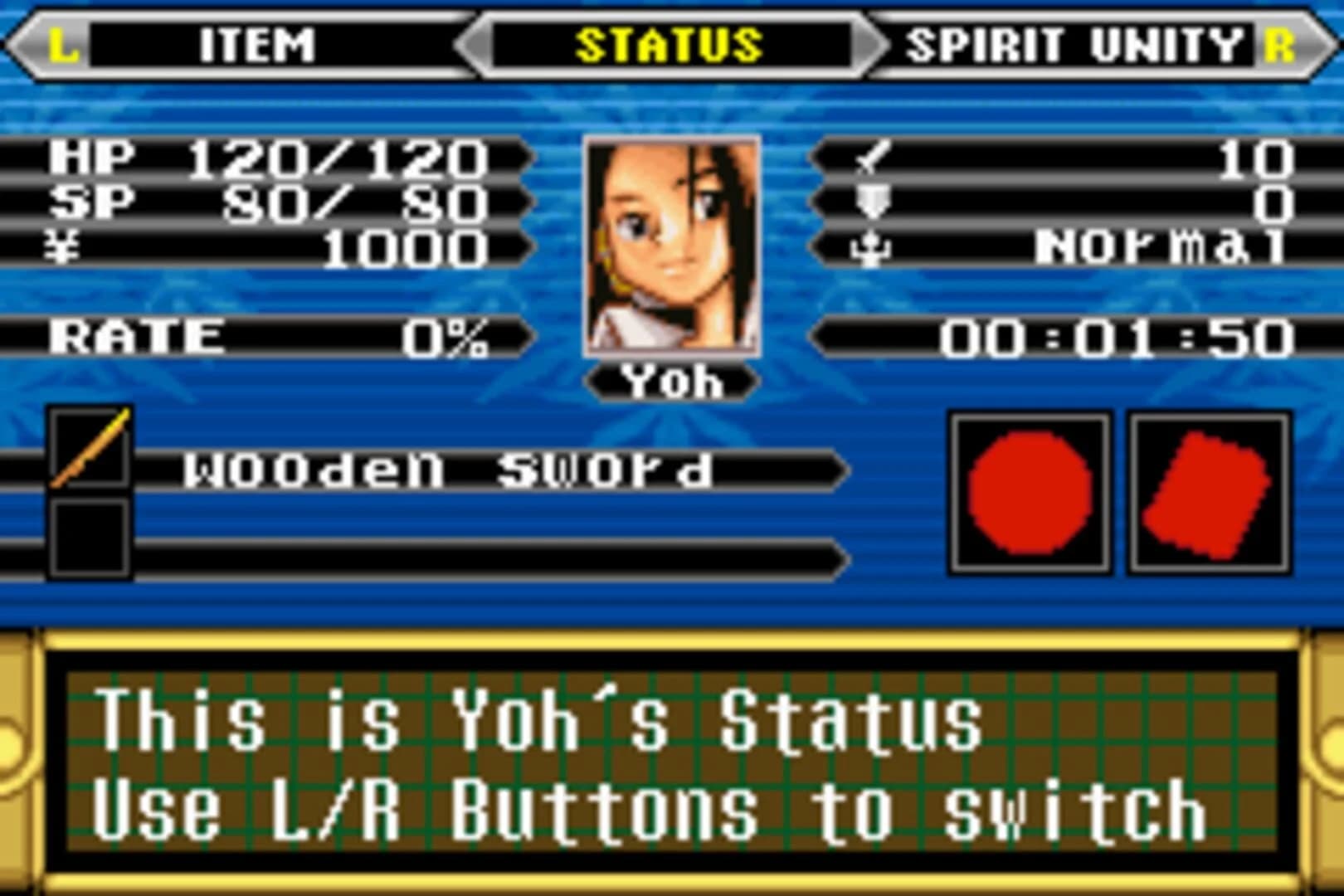 Shaman King: Master of Spirits screenshot 1