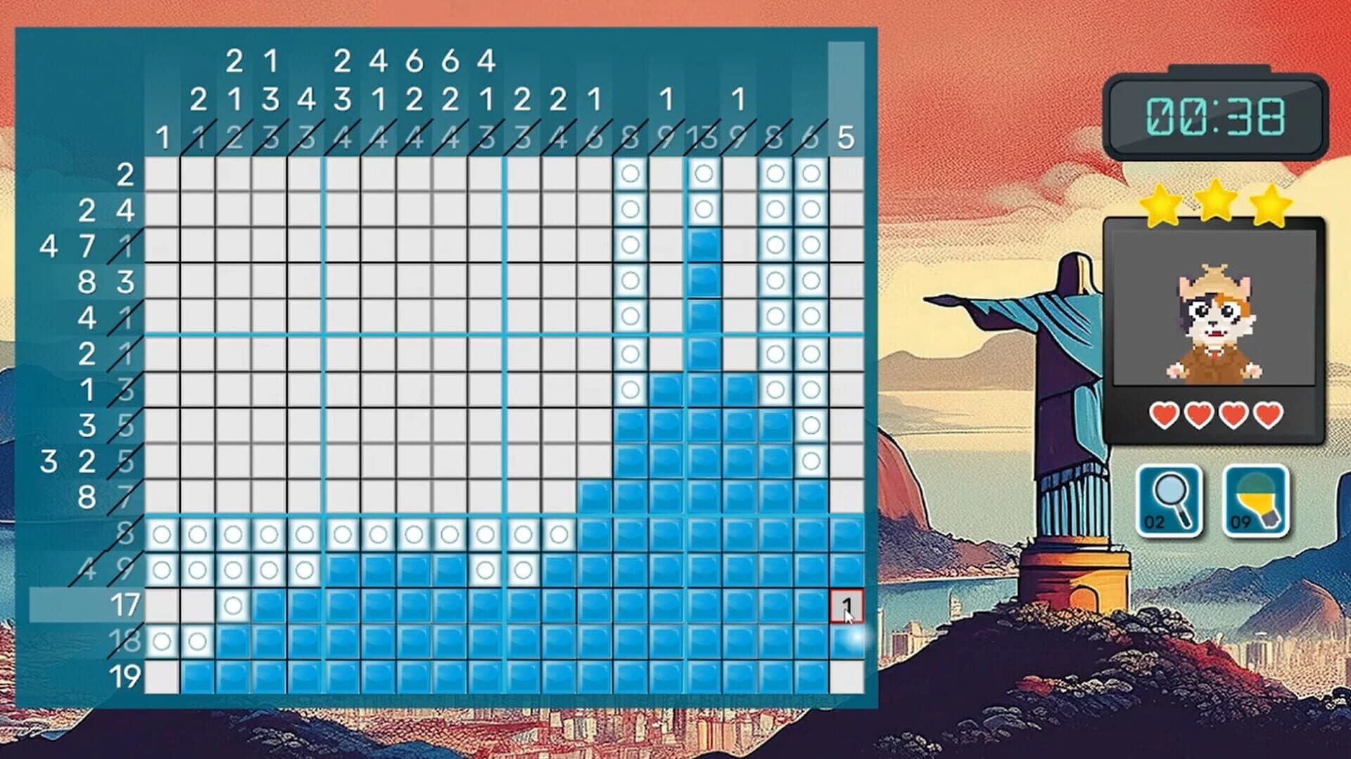 Sherlocat Nonogram Rio screenshot 4