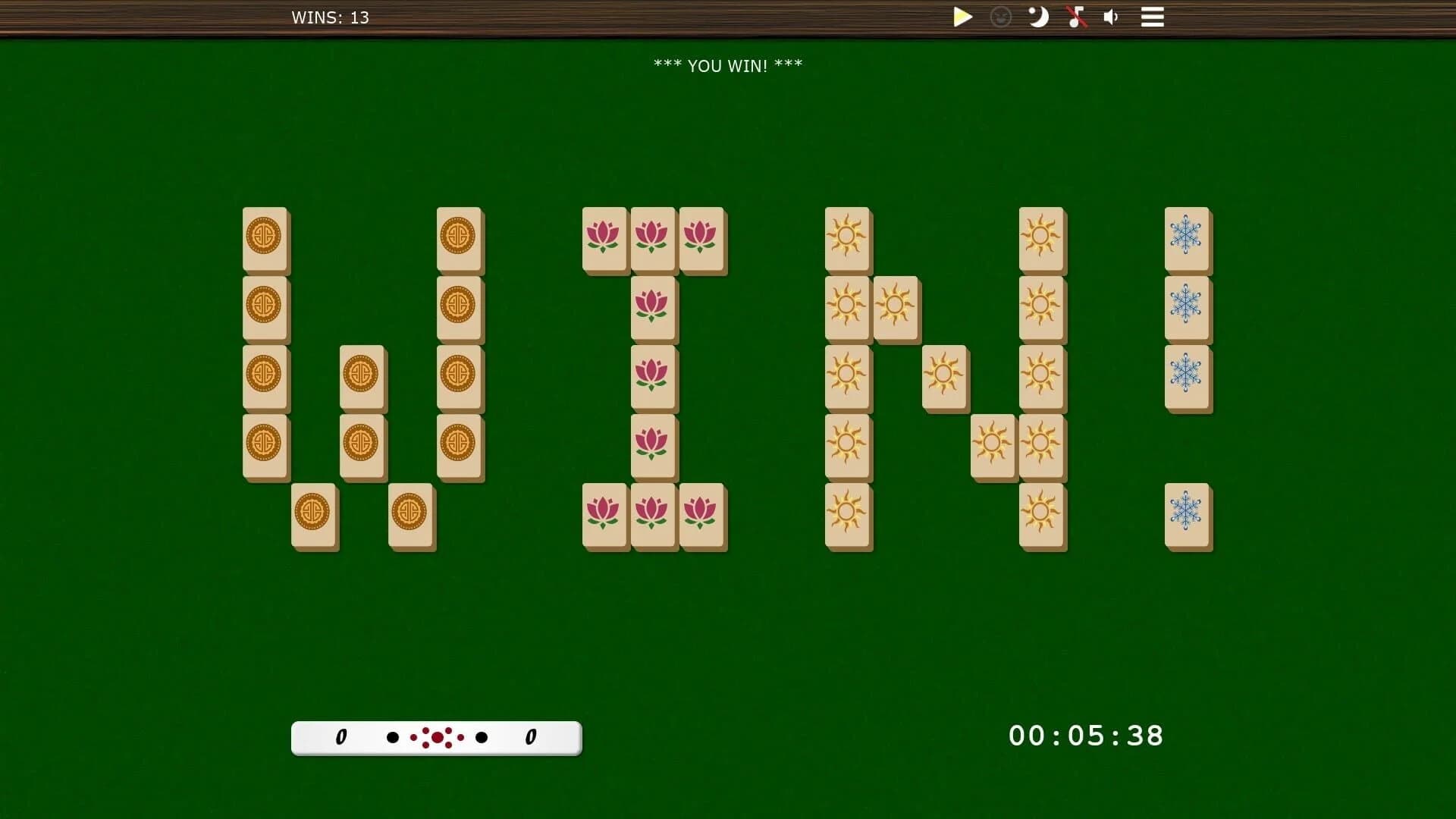 Shisensho Solitaire screenshot 1