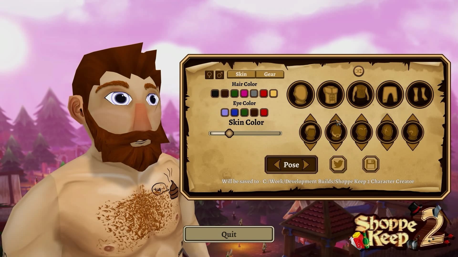 Shoppe Keep 2 Character Creator Preview screenshot 5