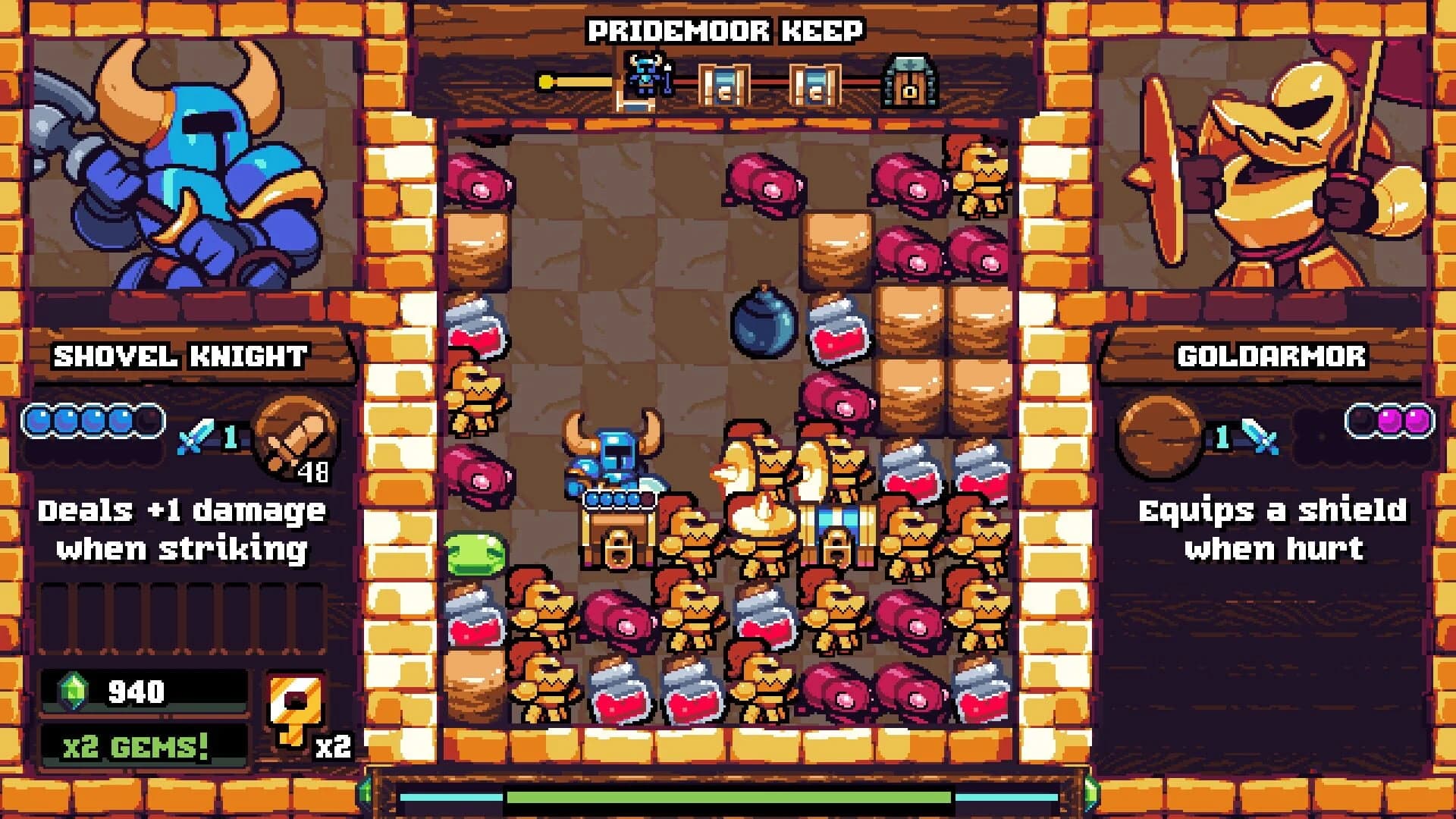 Shovel Knight: Pocket Dungeon screenshot 2