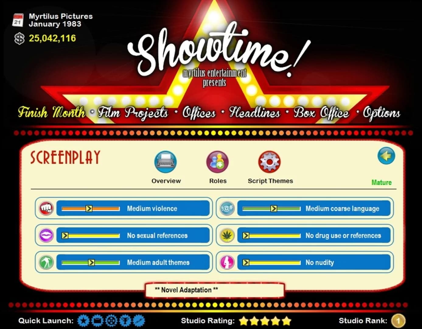 Showtime! screenshot 5