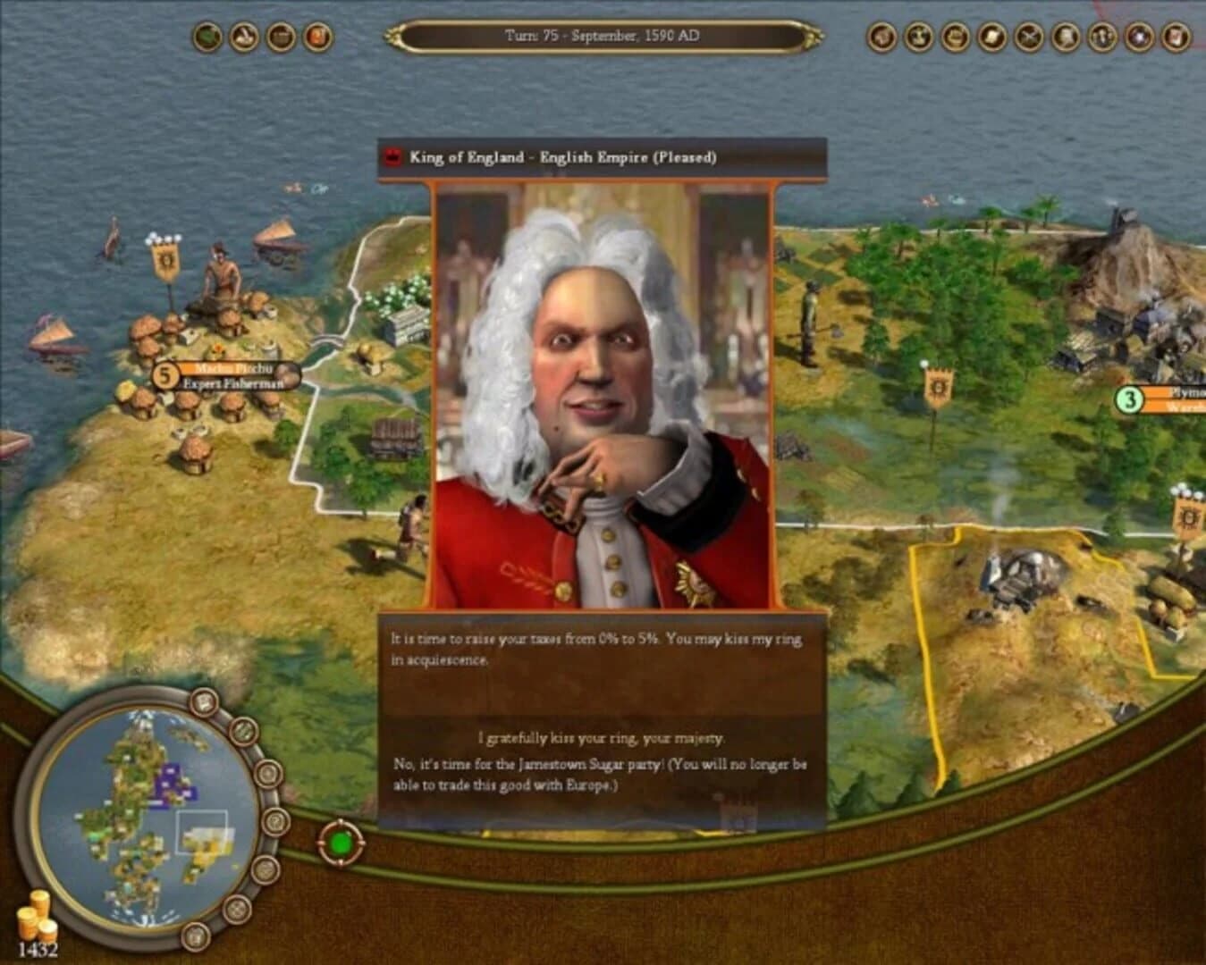 Sid Meier's Civilization IV: Colonization screenshot 3