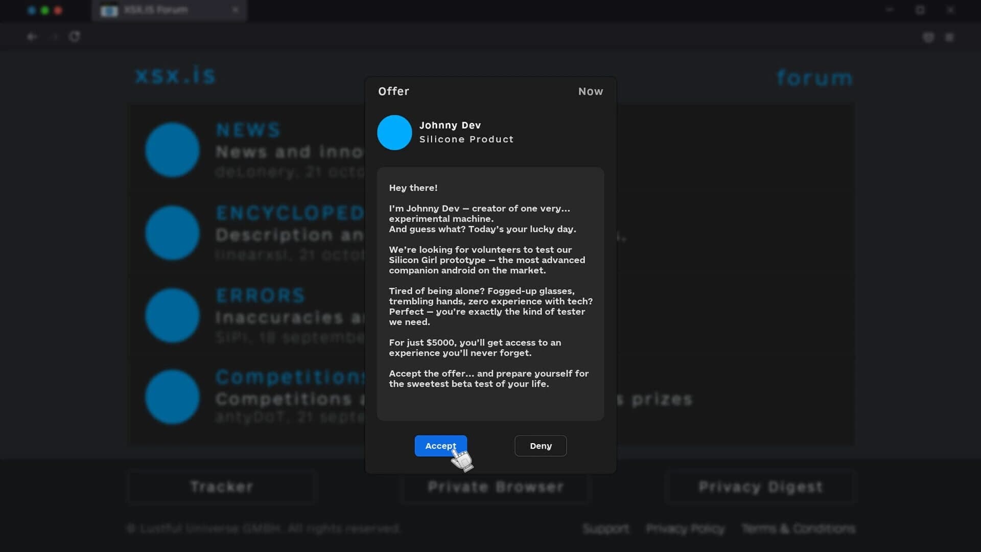 Silicon Girl screenshot 1