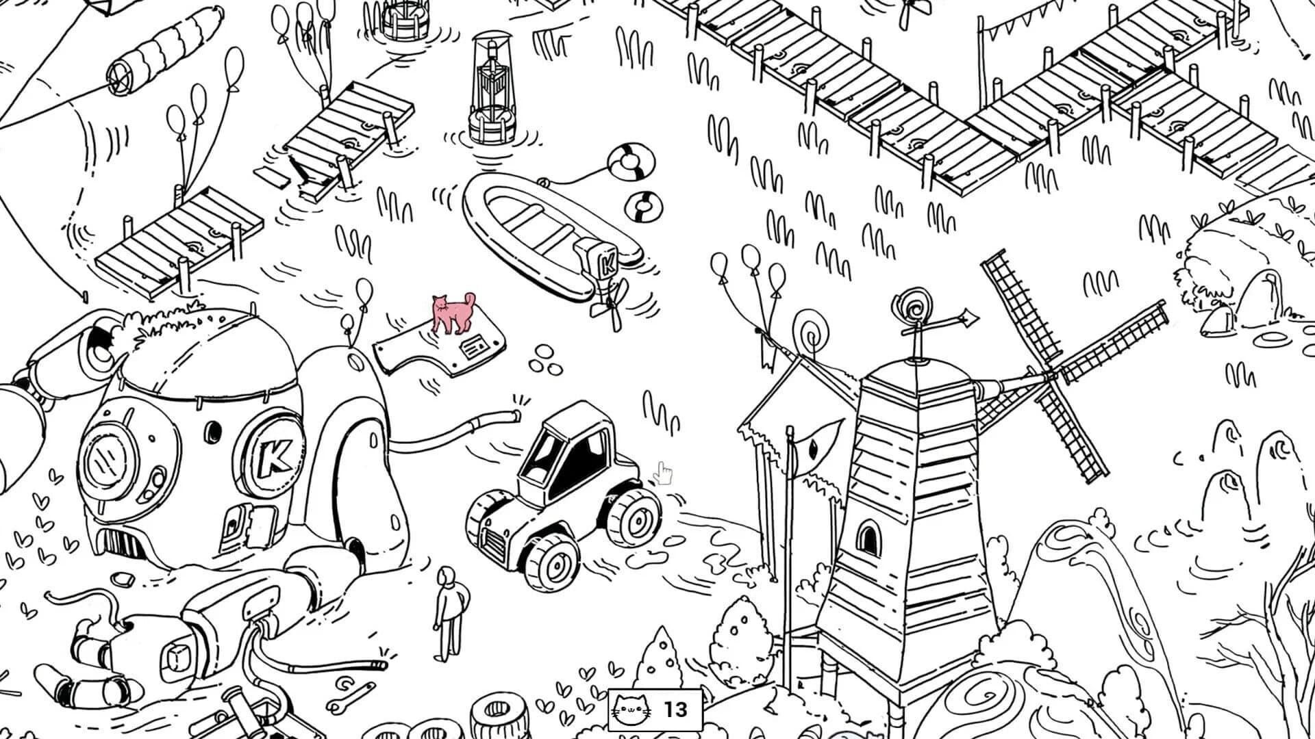 Silktrails: Cats in the Grove screenshot 3