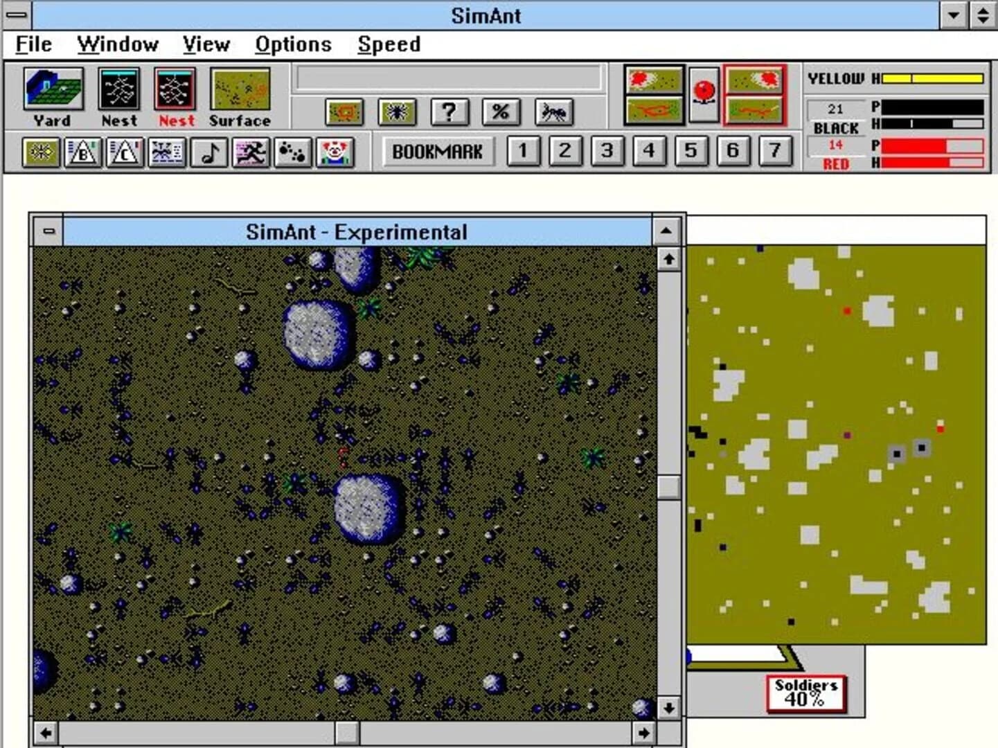 SimAnt screenshot 1