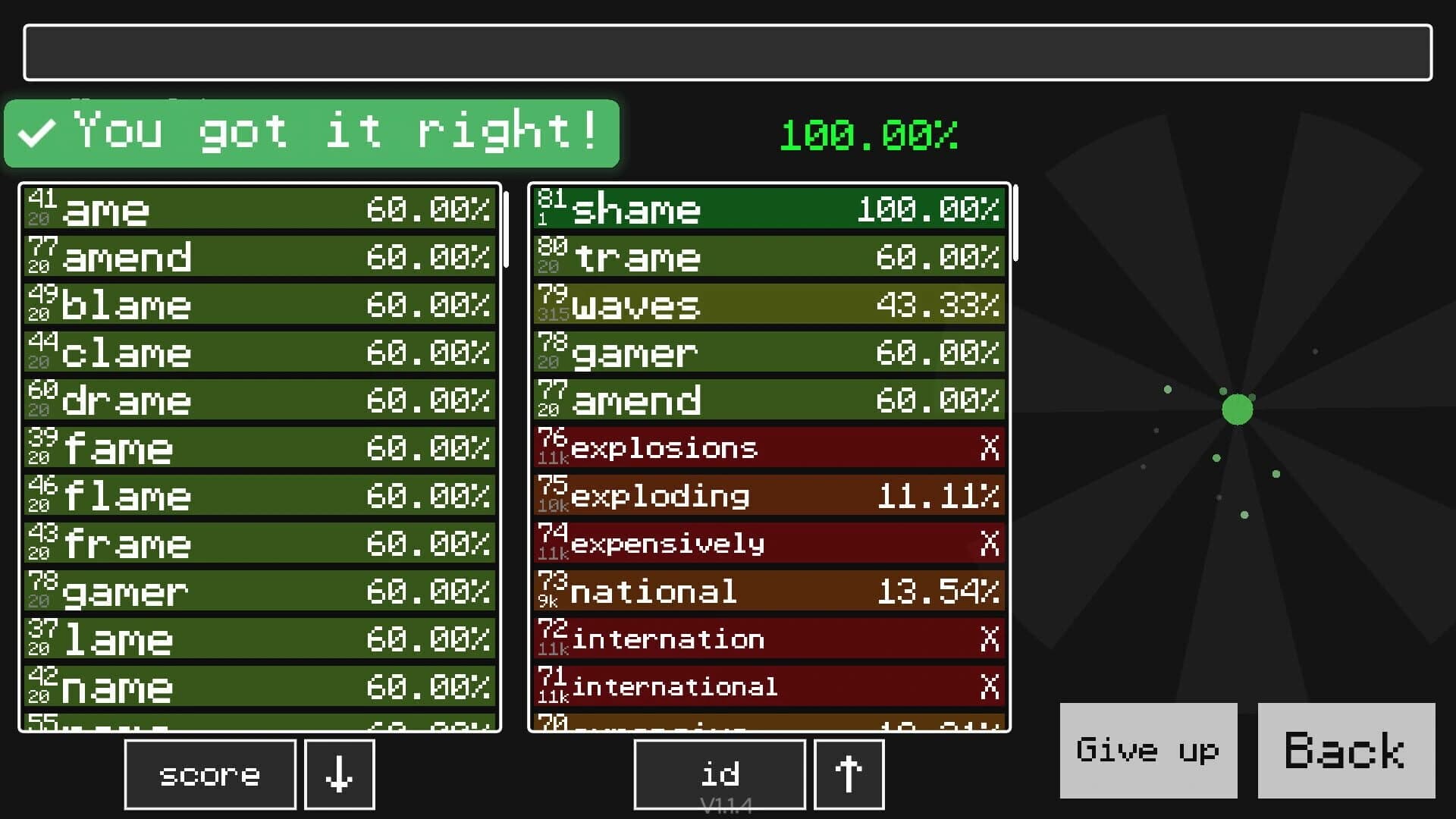 Similariddle screenshot 2