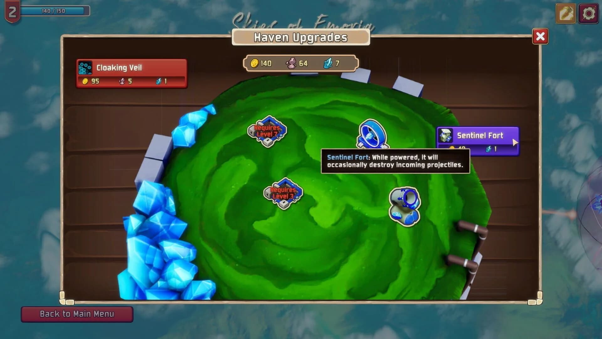 Sky Cannoneer screenshot 3