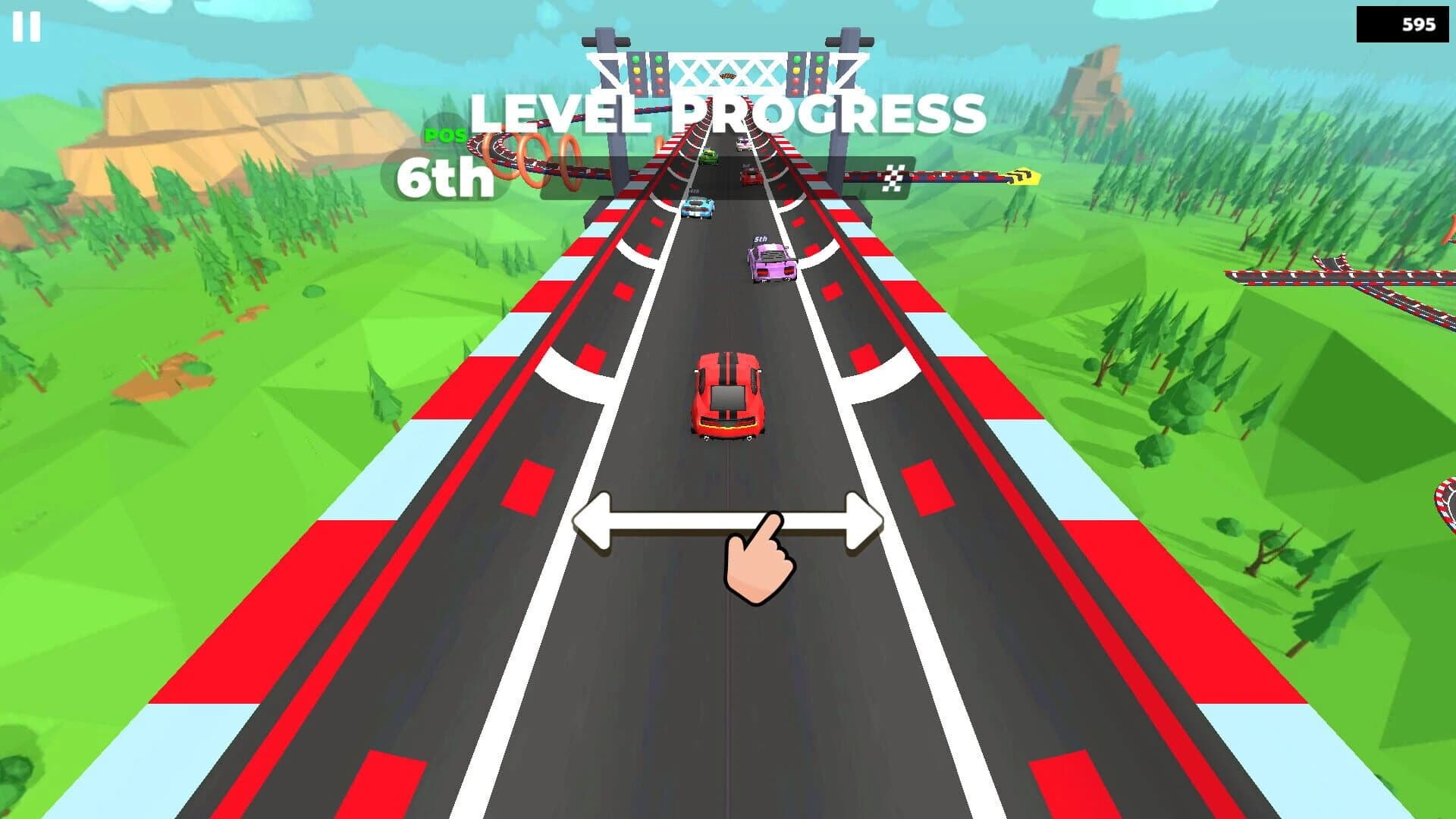 Skyline Sprint: Turbo Tracks screenshot 3