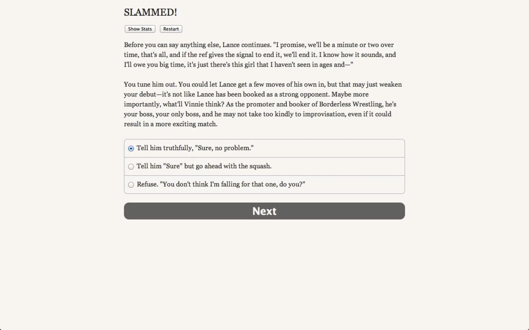 Slammed! screenshot 2