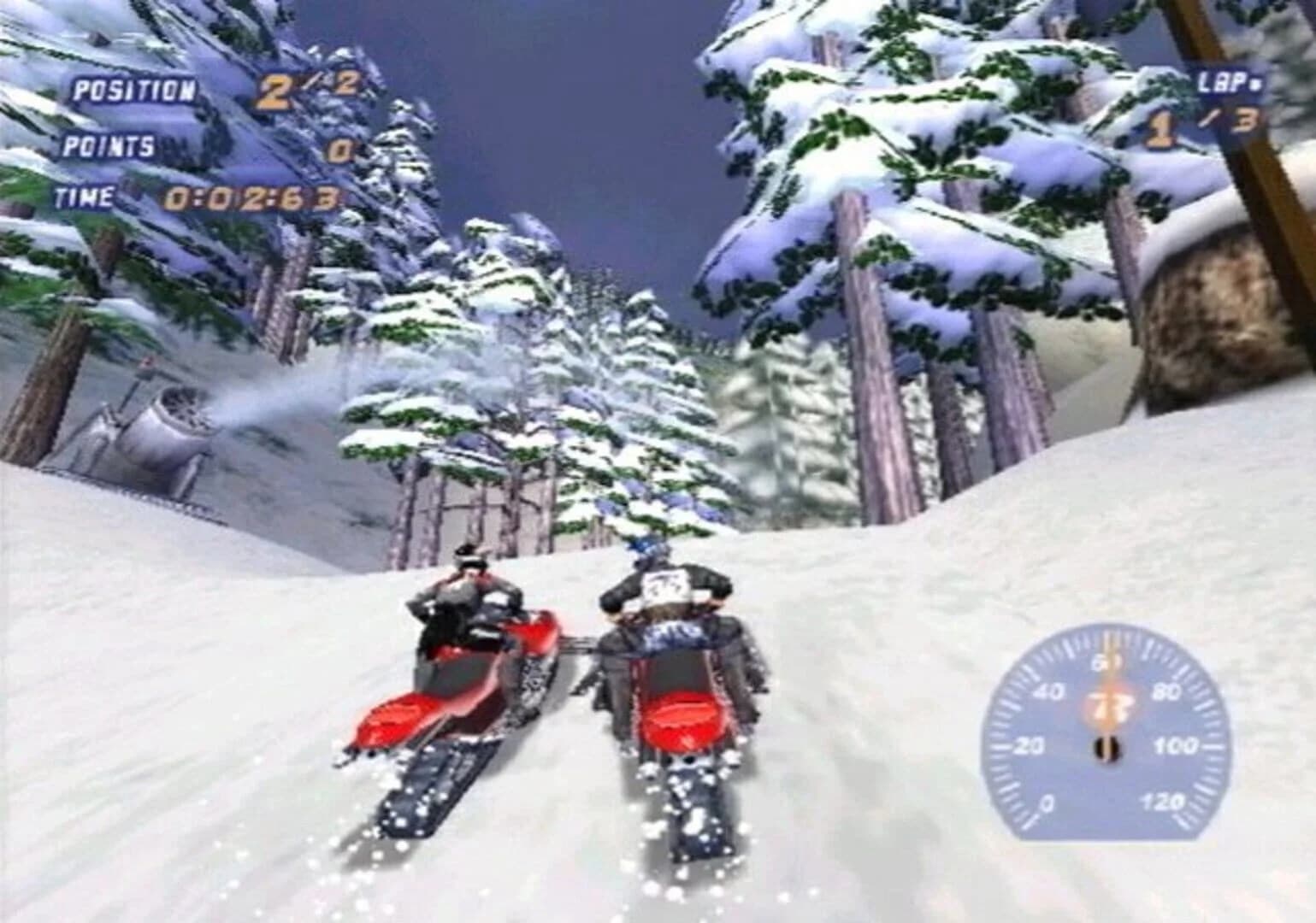 Sled Storm screenshot 1
