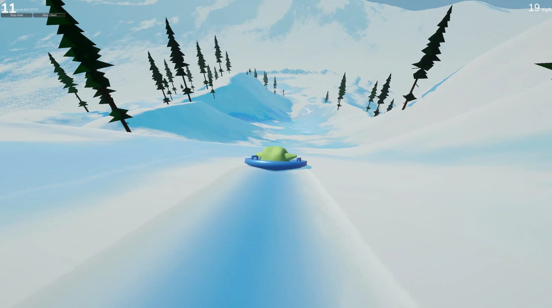Sledding Game screenshot 4