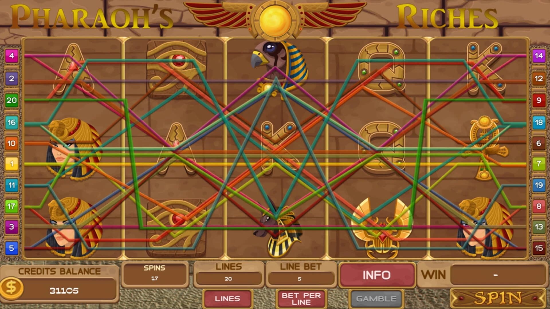 Slots - Pharaoh's Riches screenshot 2