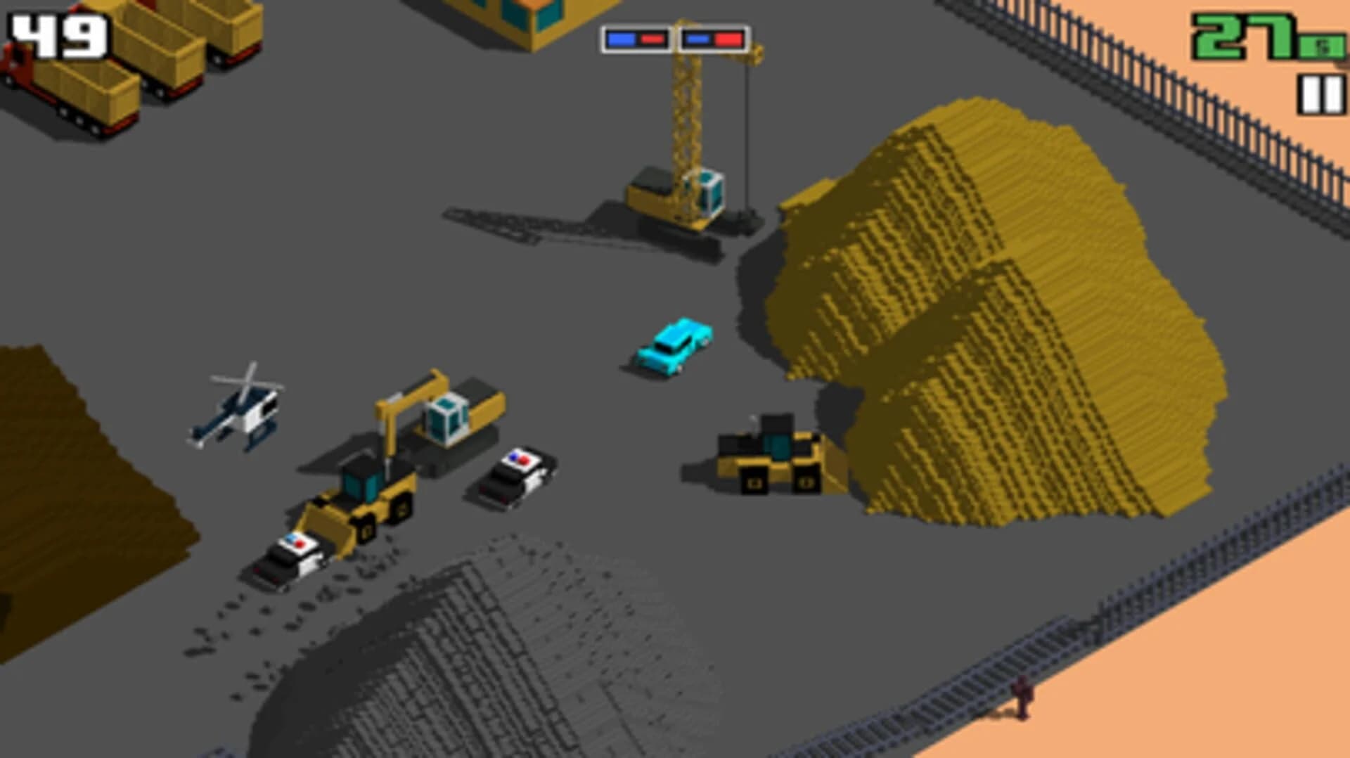 Smashy Road: Wanted screenshot 2