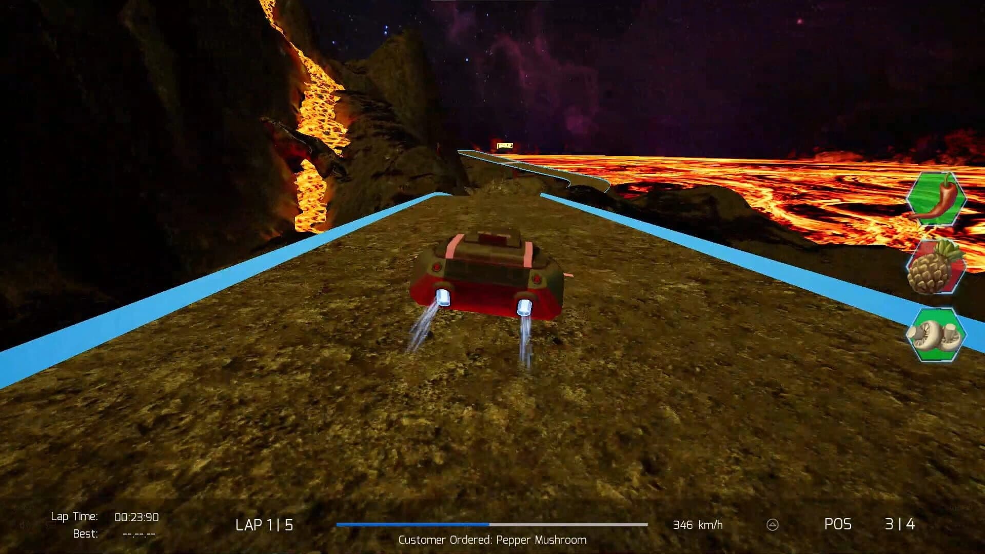 Smugglers of Cygnus: Cygnus Pizza Race screenshot 5